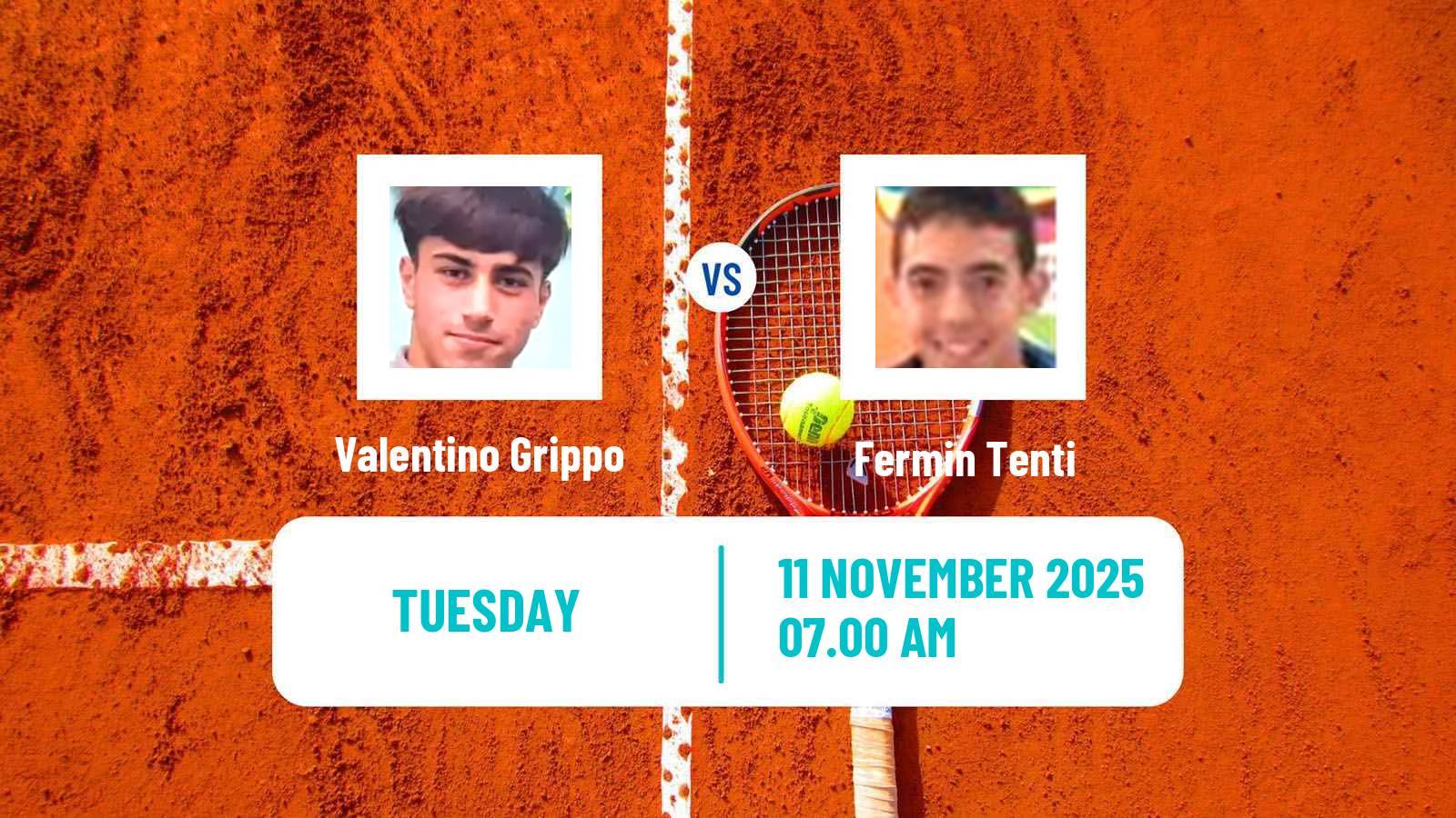 Tennis ITF M15 Azul Men Valentino Grippo - Fermin Tenti