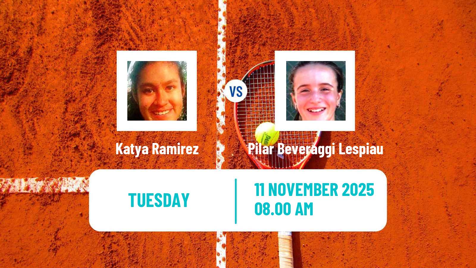 Tennis ITF W15 Criciuma Women Katya Ramirez - Pilar Beveraggi Lespiau