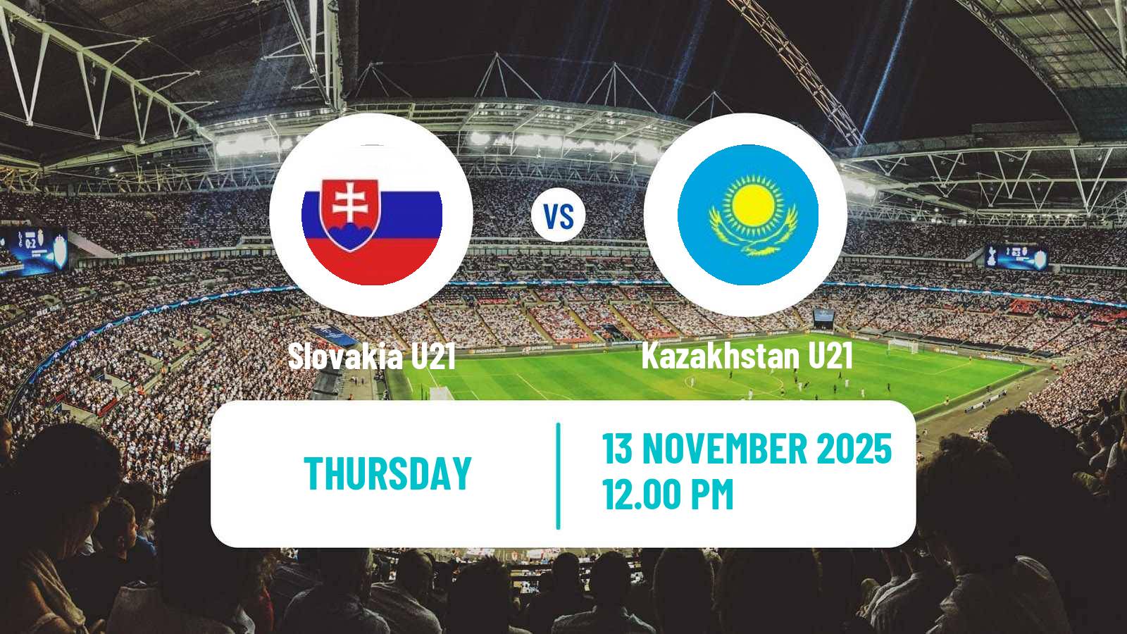 Football UEFA Euro U21 Slovakia U21 - Kazakhstan U21