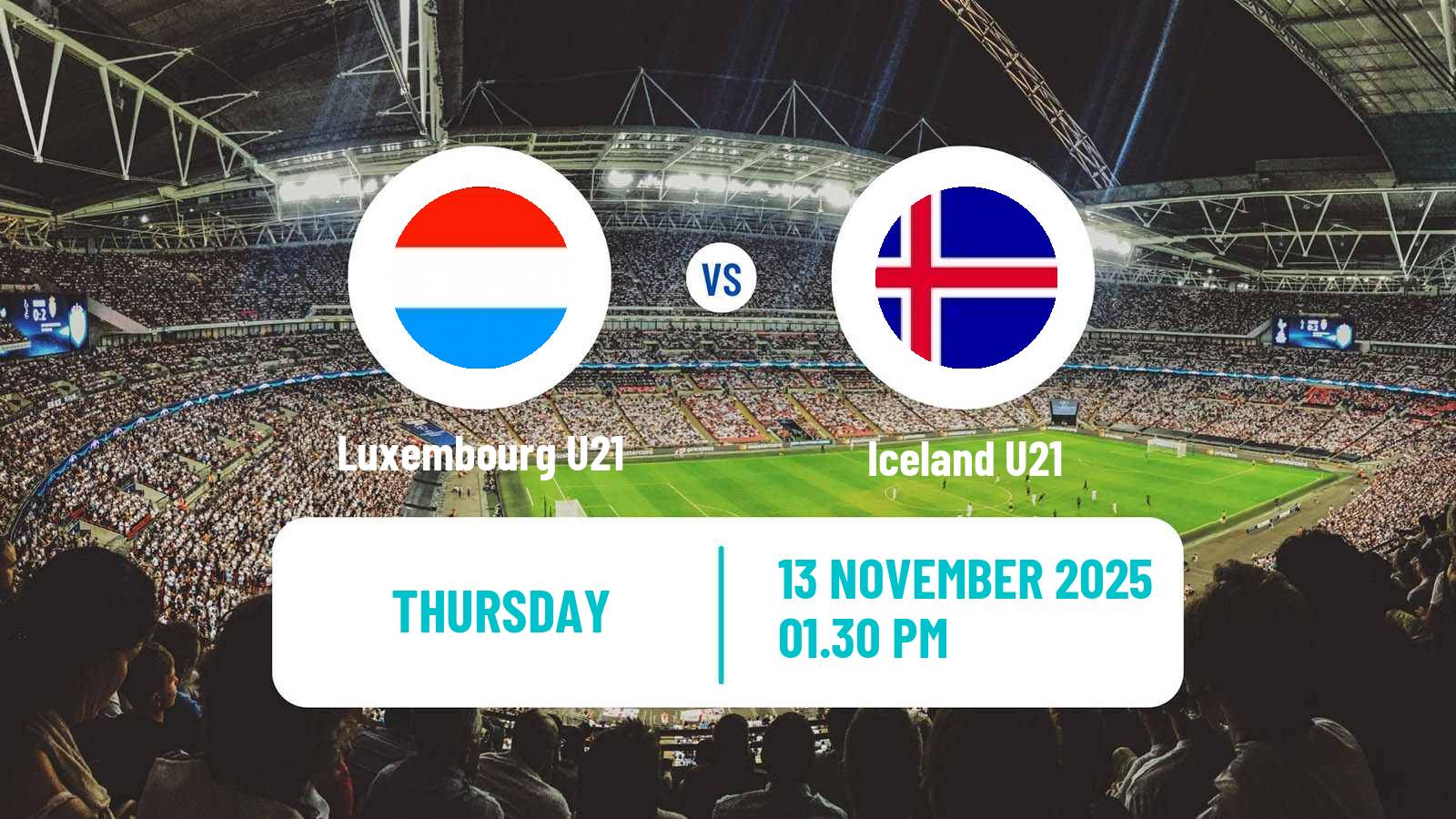 Football UEFA Euro U21 Luxembourg U21 - Iceland U21
