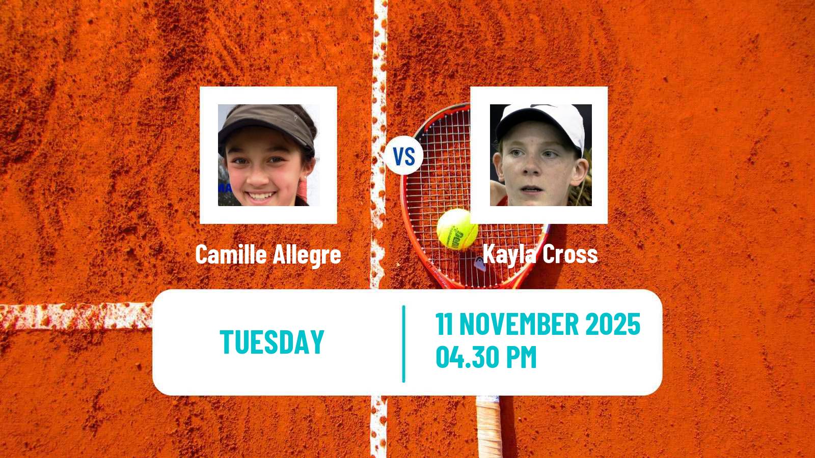 Tennis ITF W50 Chihuahua 2 Women Camille Allegre - Kayla Cross