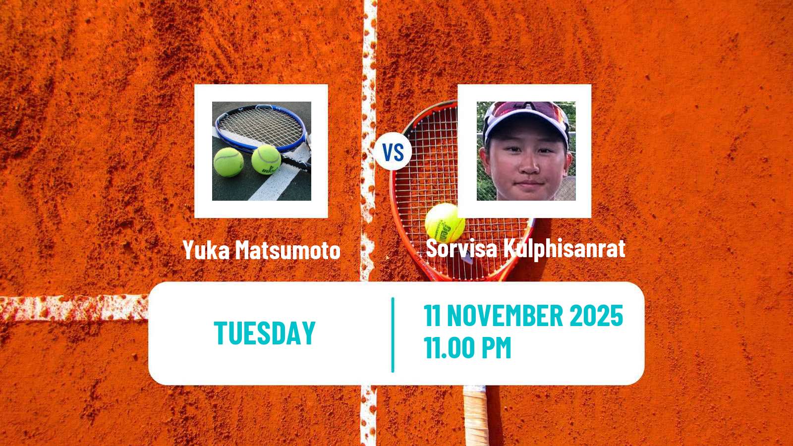 Tennis ITF W15 Hua Hin Women Yuka Matsumoto - Sorvisa Kulphisanrat