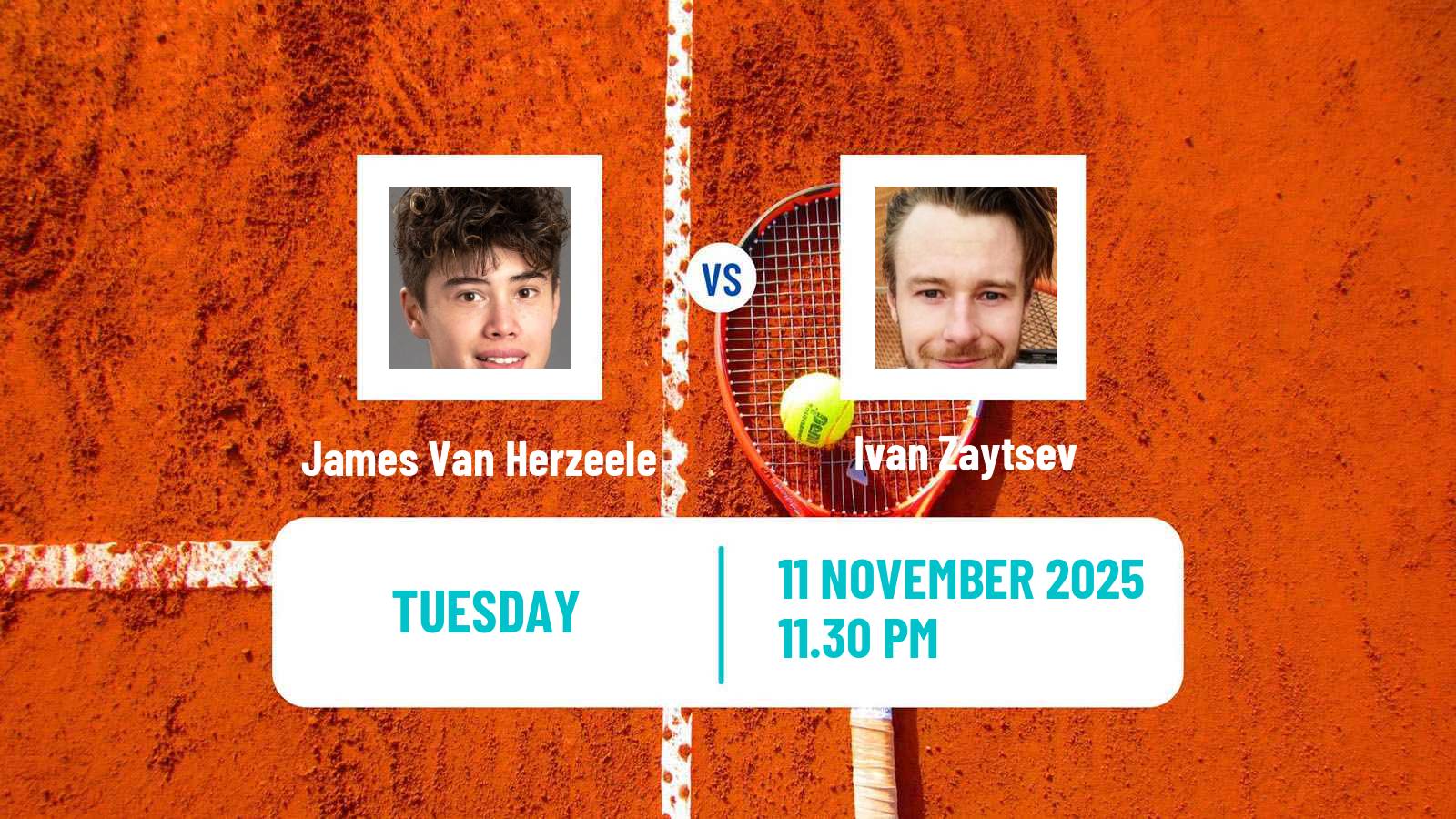 Tennis ITF M15 Kuala Lumpur Men James Van Herzeele - Ivan Zaytsev