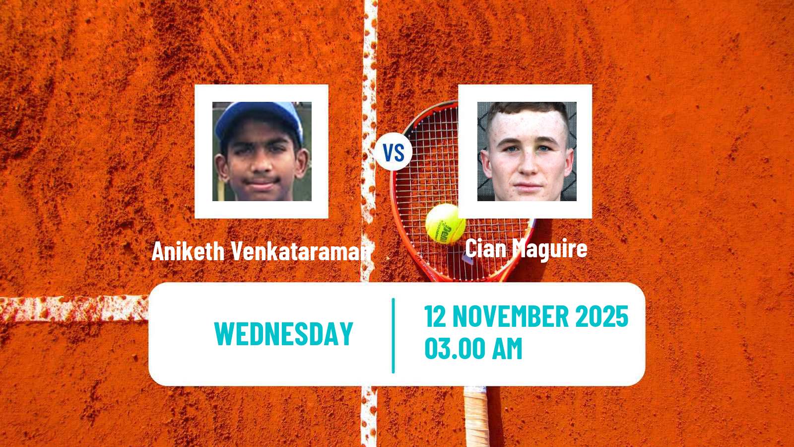 Tennis ITF M25 Manama Men Aniketh Venkataraman - Cian Maguire