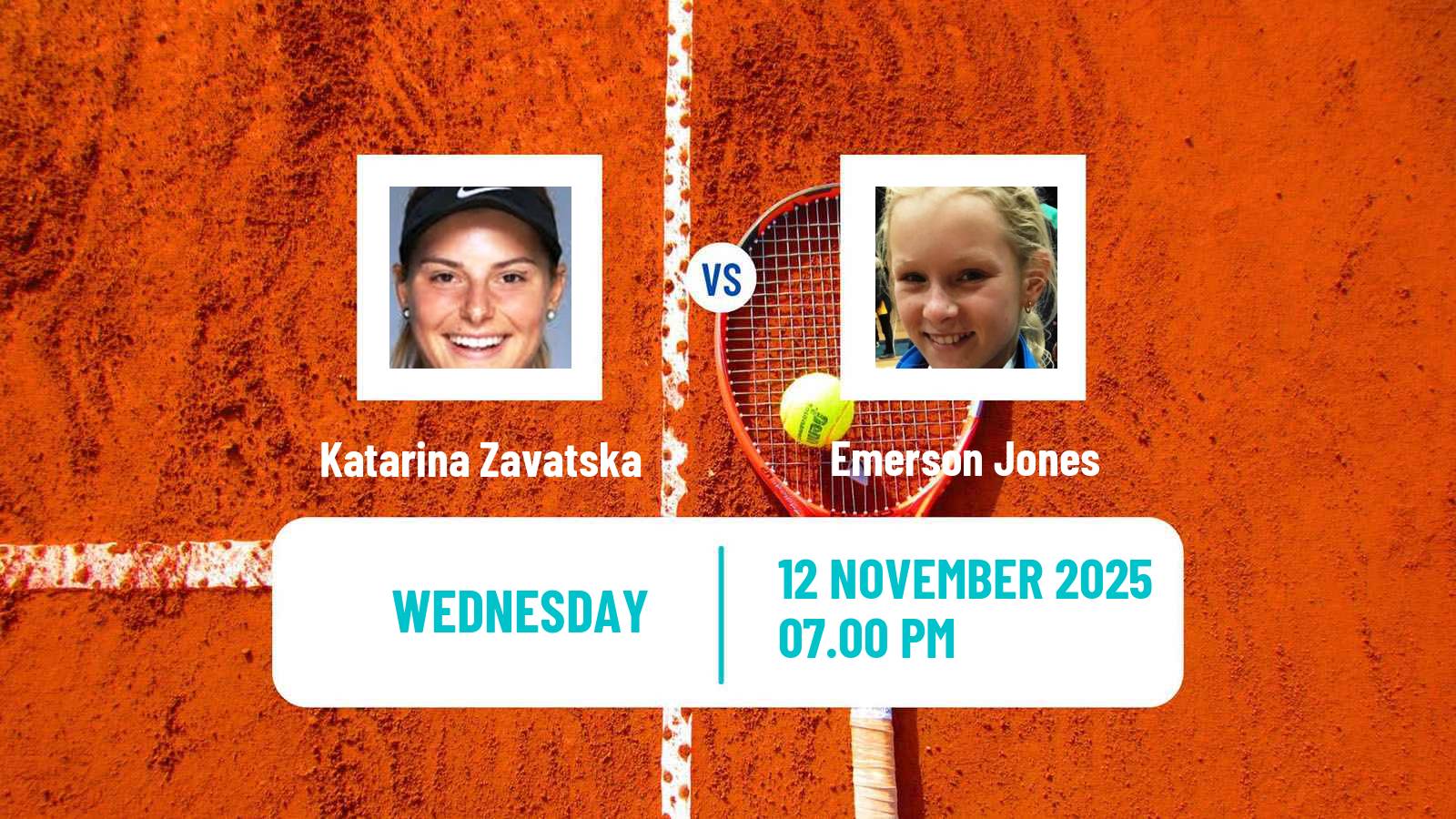 Tennis ITF W50 Brisbane Women Katarina Zavatska - Emerson Jones