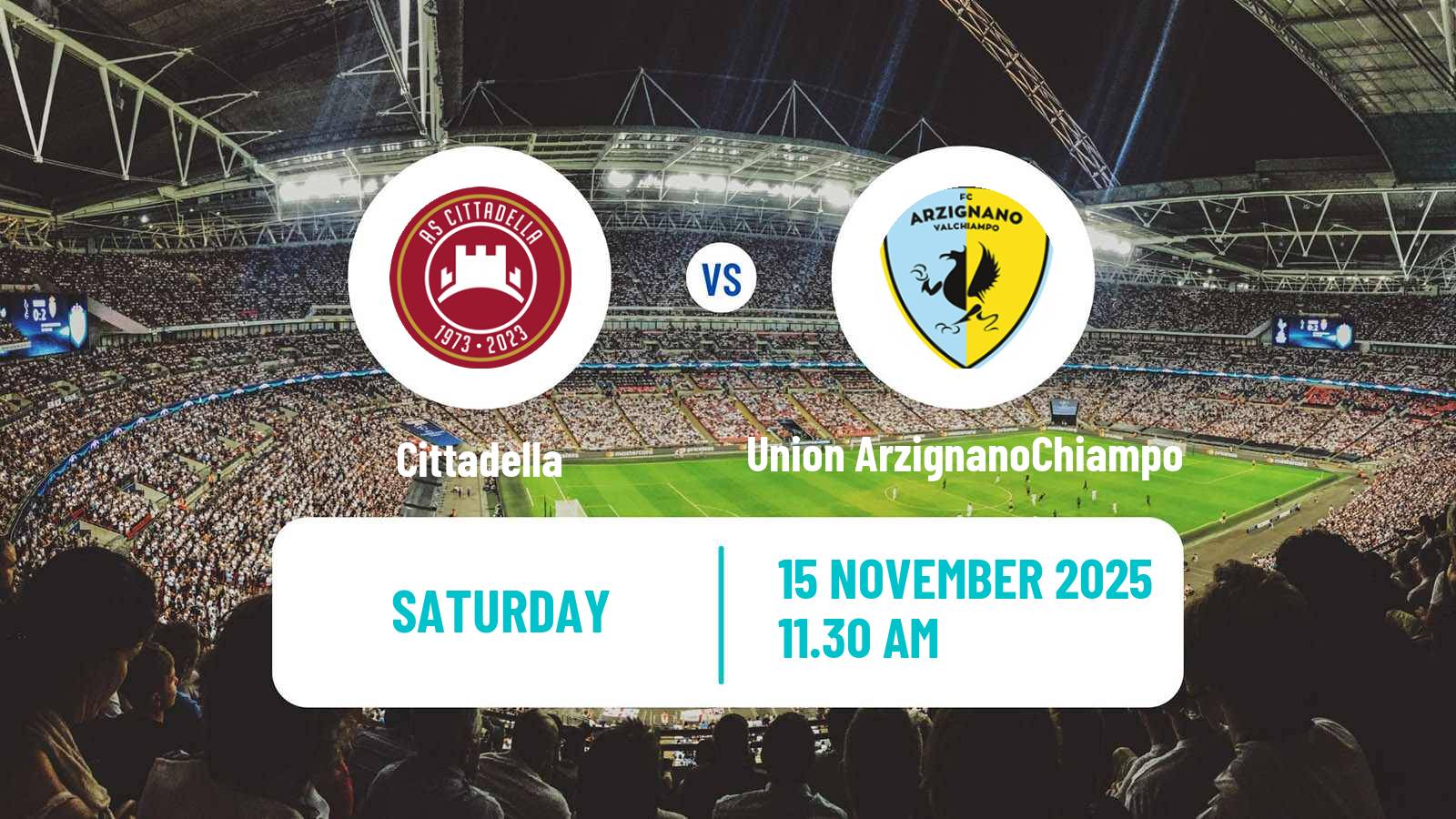 Football Italian Serie C Group A Cittadella - Union ArzignanoChiampo