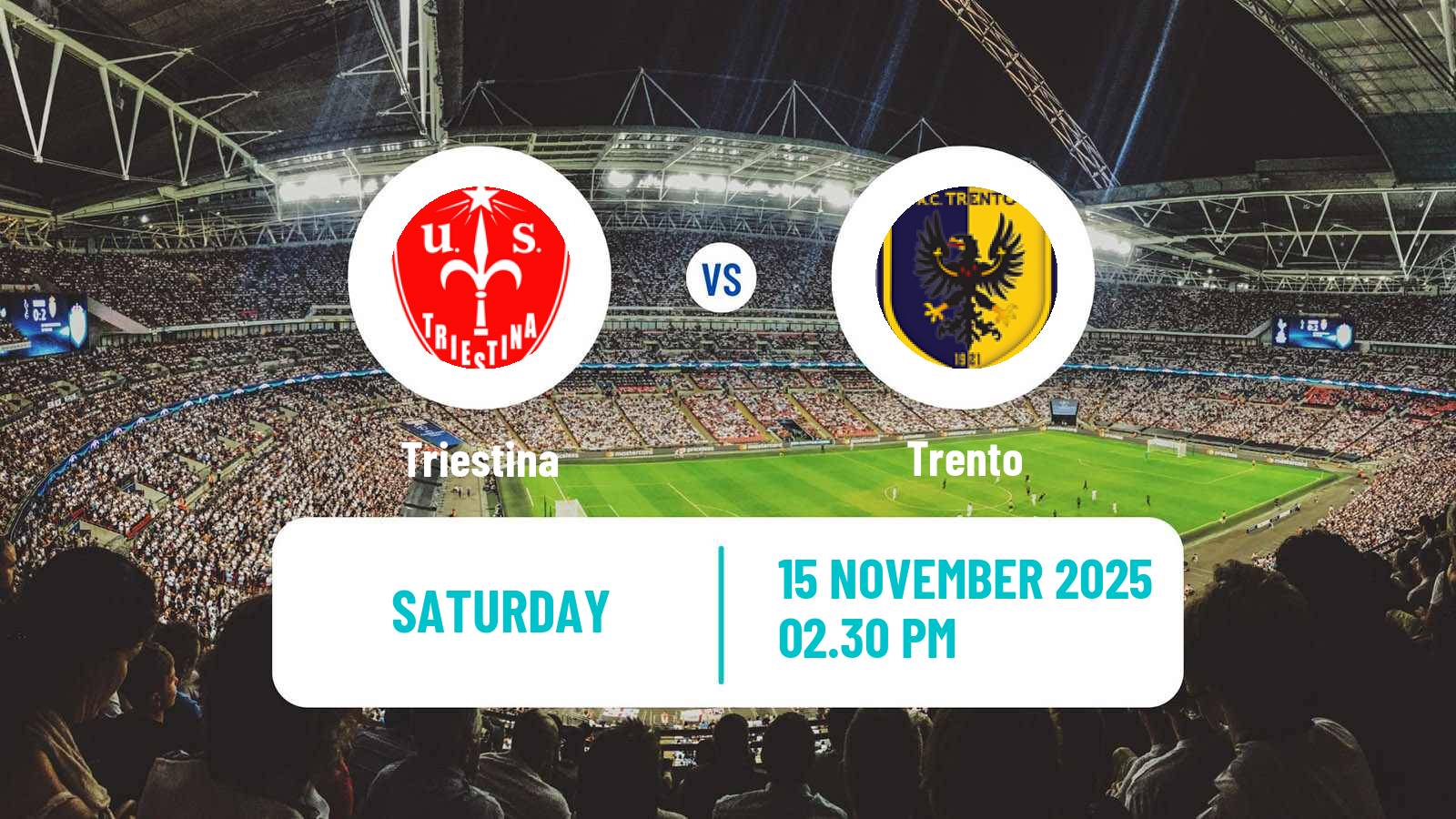 Football Italian Serie C Group A Triestina - Trento
