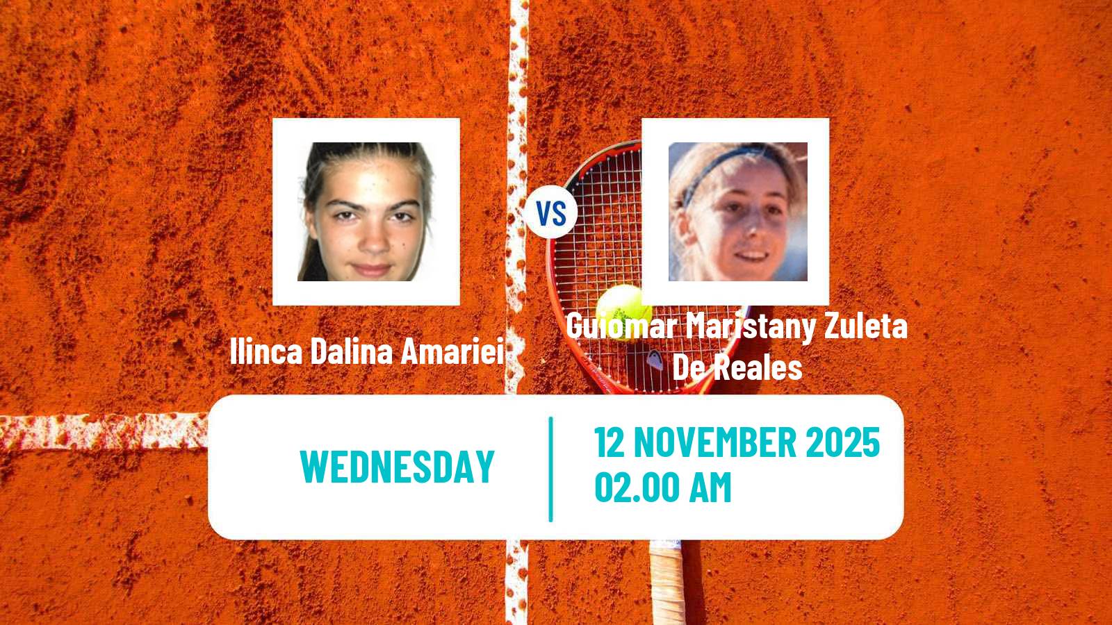 Tennis ITF W50 Heraklion 2 Women Ilinca Dalina Amariei - Guiomar Maristany Zuleta De Reales