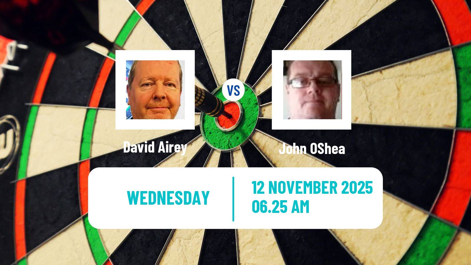 Darts Modus Super Series David Airey - John OShea