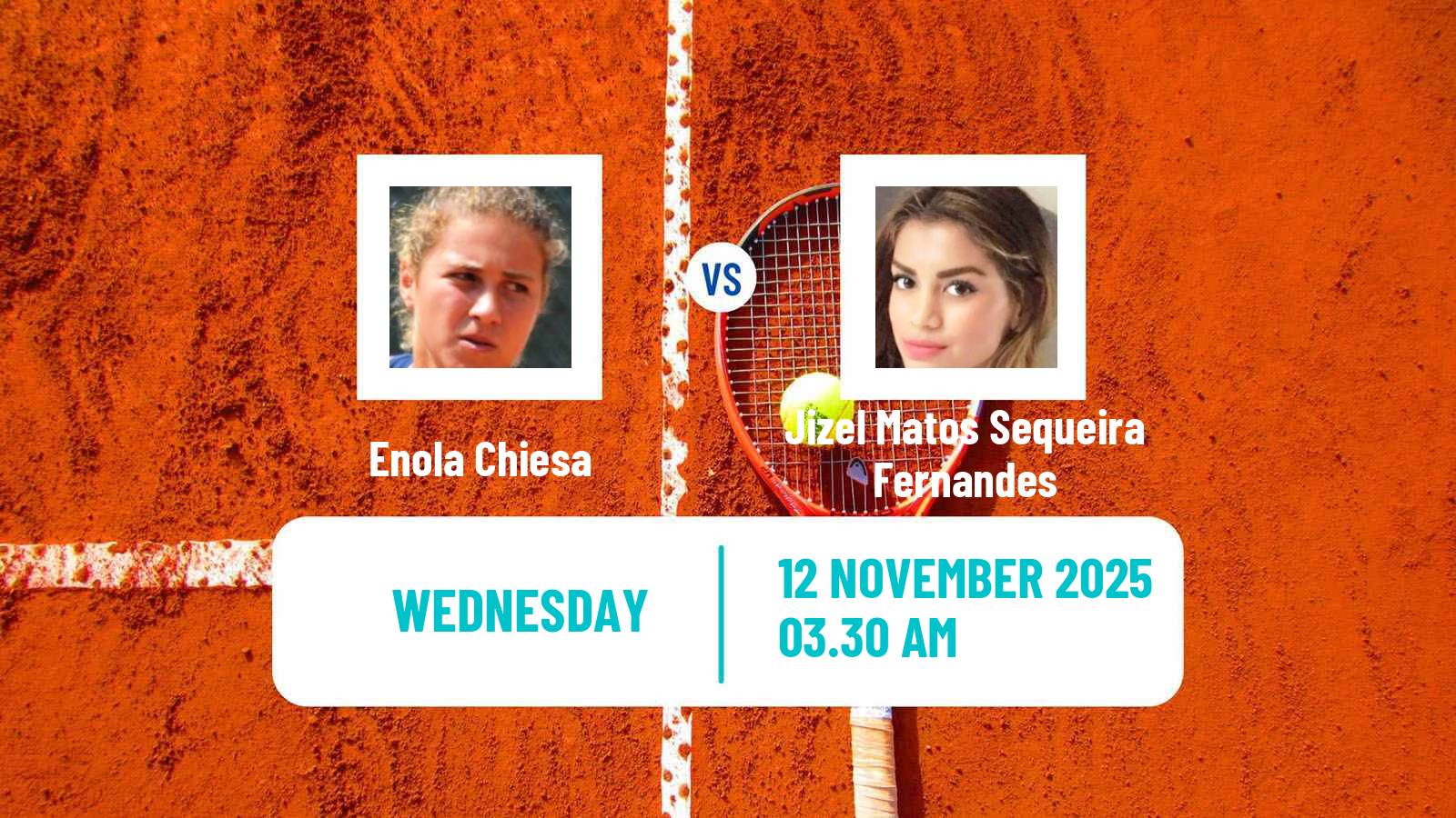 Tennis ITF W15 Nules Women Enola Chiesa - Jizel Matos Sequeira Fernandes