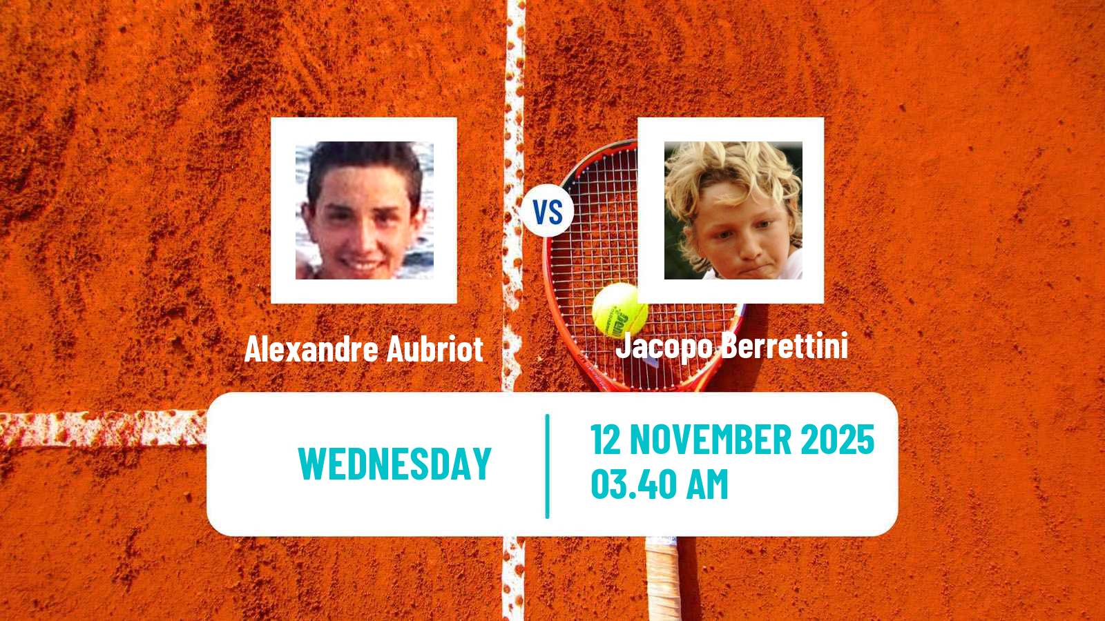 Tennis ITF M25 Monastir 12 Men Alexandre Aubriot - Jacopo Berrettini