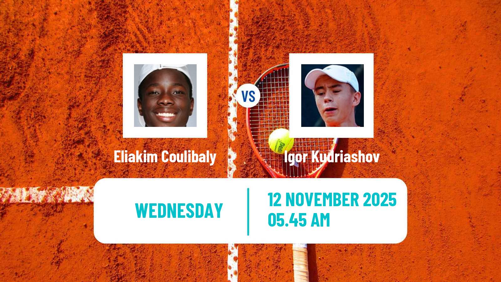 Tennis ITF M25 Monastir 12 Men Eliakim Coulibaly - Igor Kudriashov
