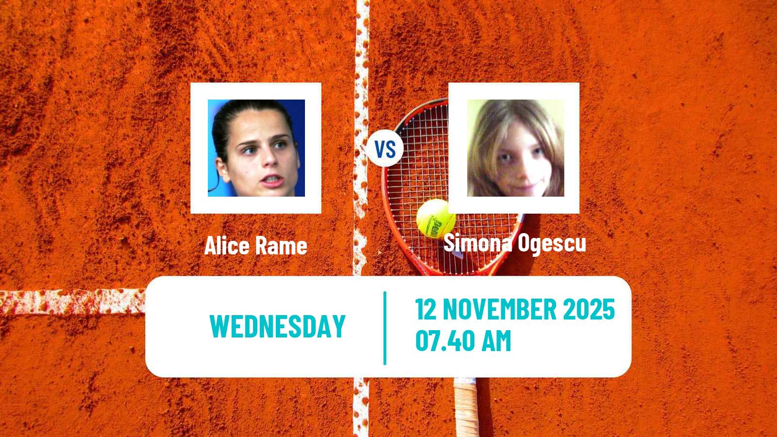 Tennis ITF W50 Heraklion 2 Women Alice Rame - Simona Ogescu