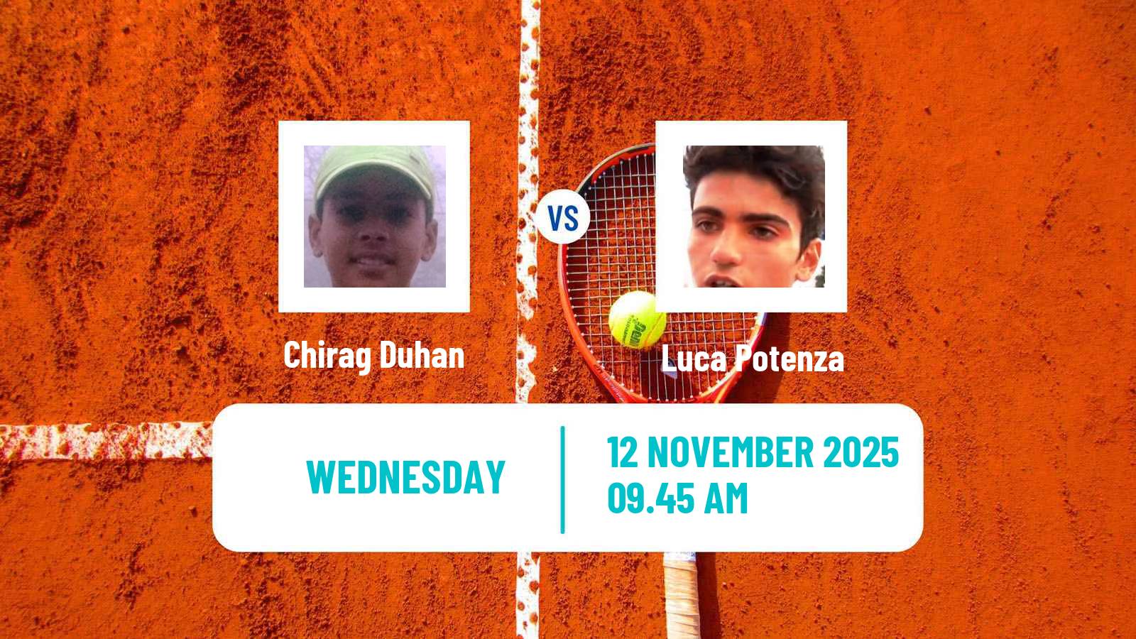 Tennis ITF M25 Monastir 12 Men Chirag Duhan - Luca Potenza