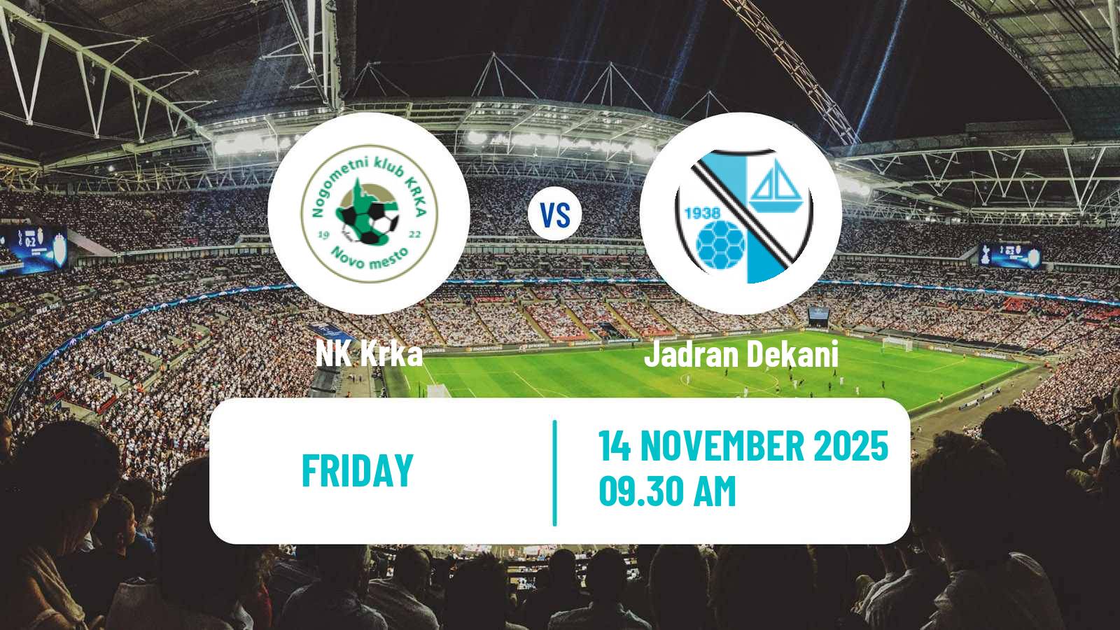 Football Slovenian 2 SNL Krka - Jadran Dekani
