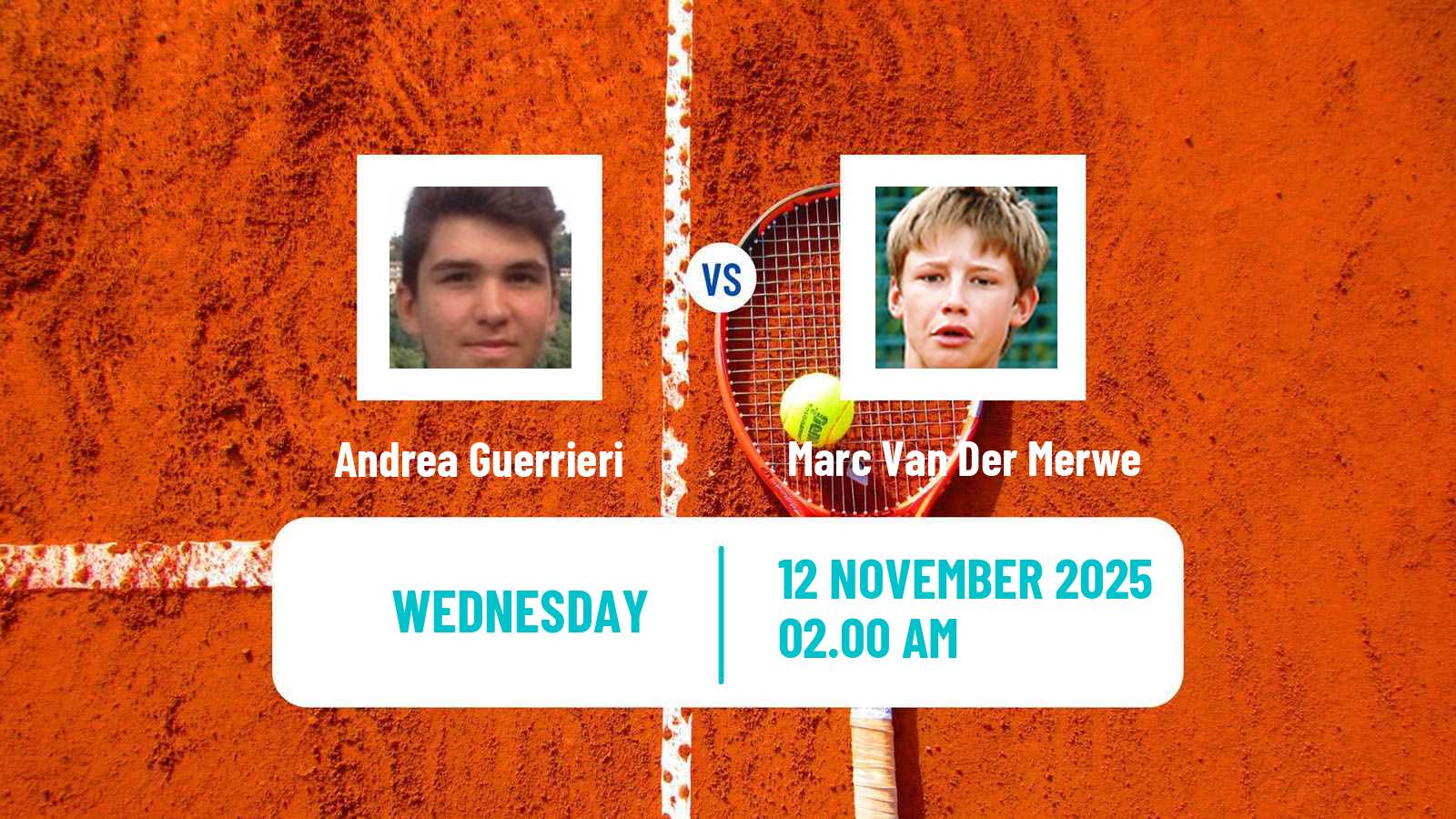 Tennis ITF M15 Heraklion 14 Men Andrea Guerrieri - Marc Van Der Merwe