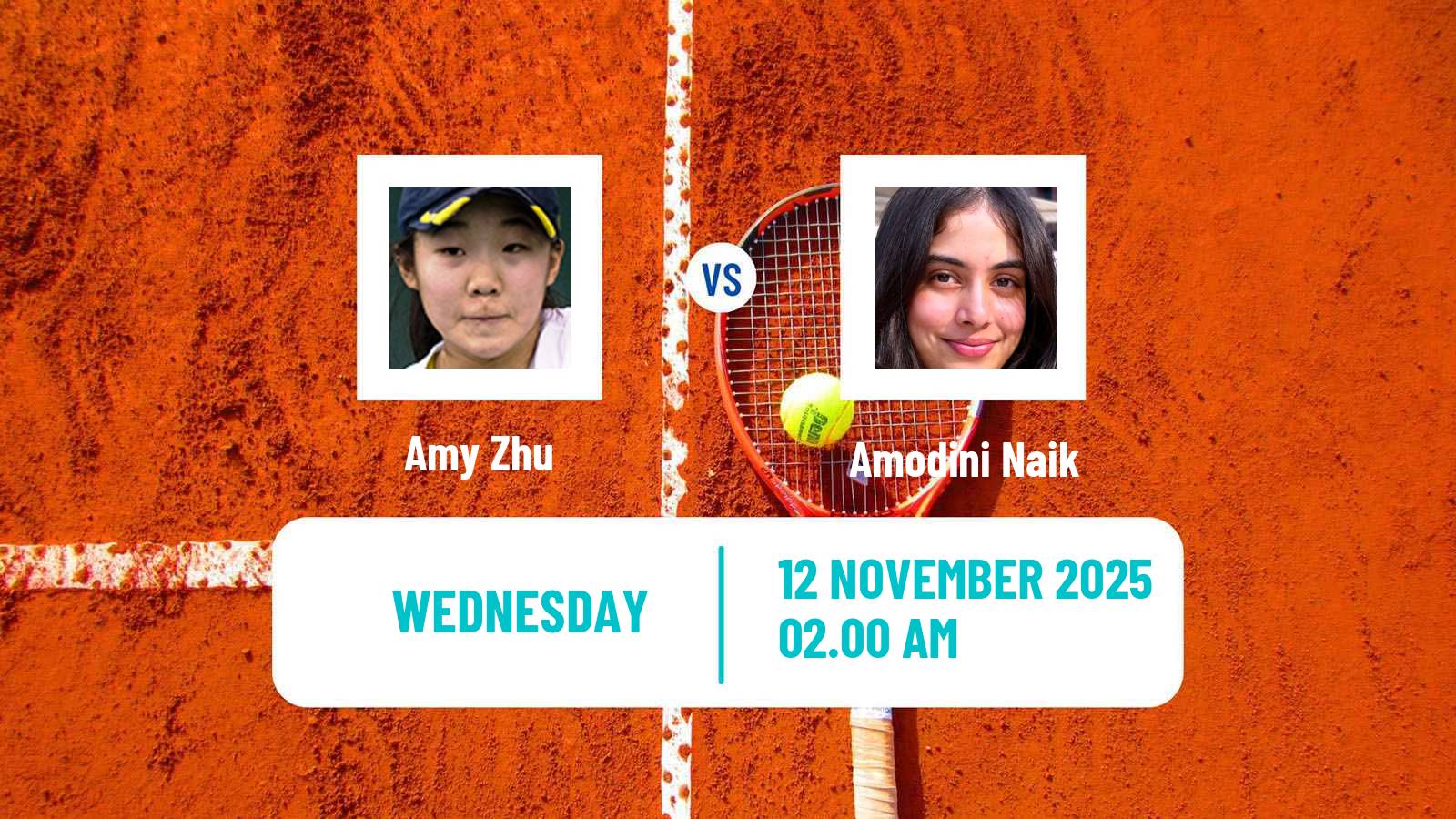Tennis ITF W15 Phan Thiet Women Amy Zhu - Amodini Naik