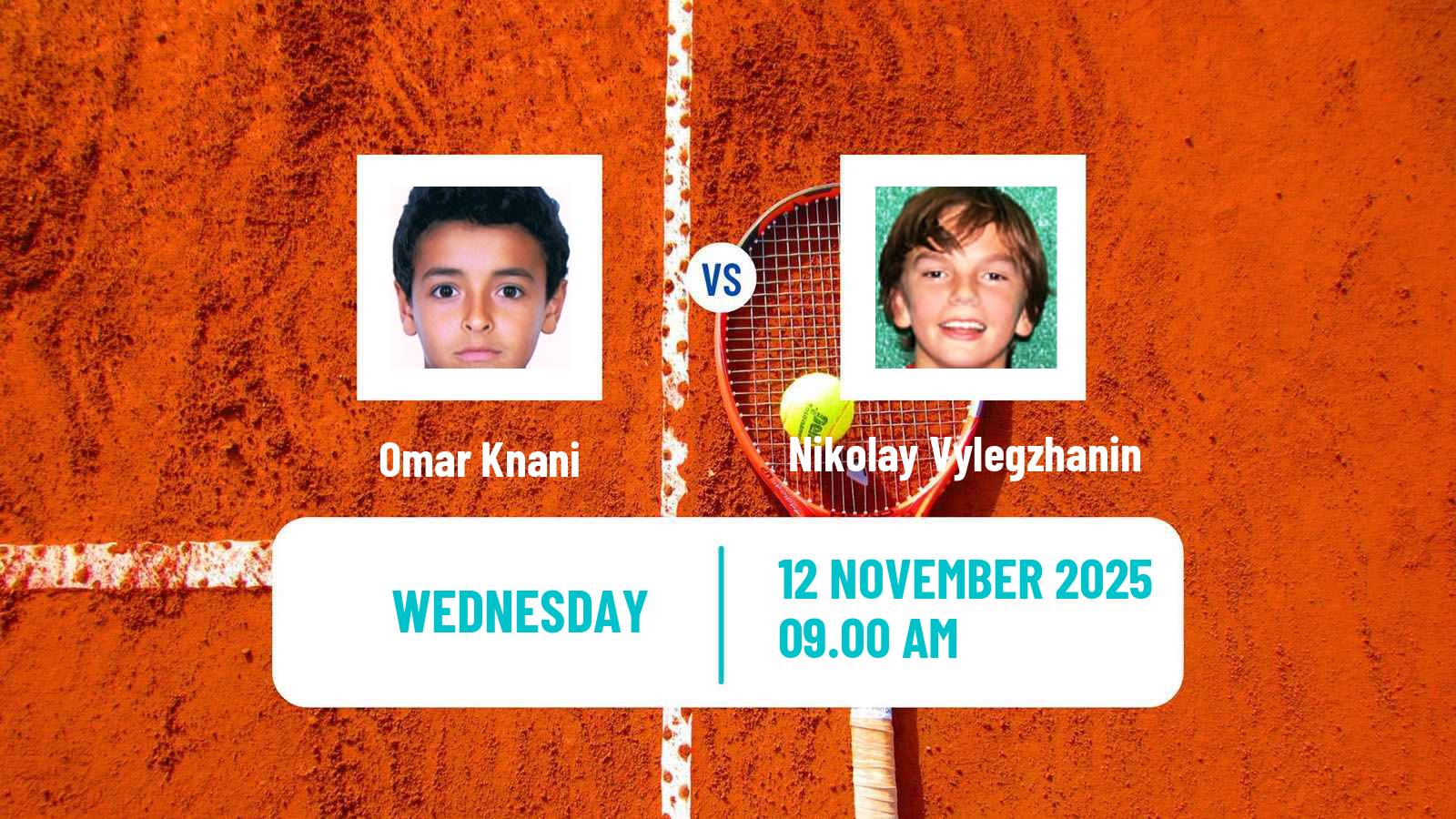 Tennis ITF M25 Monastir 12 Men Omar Knani - Nikolay Vylegzhanin