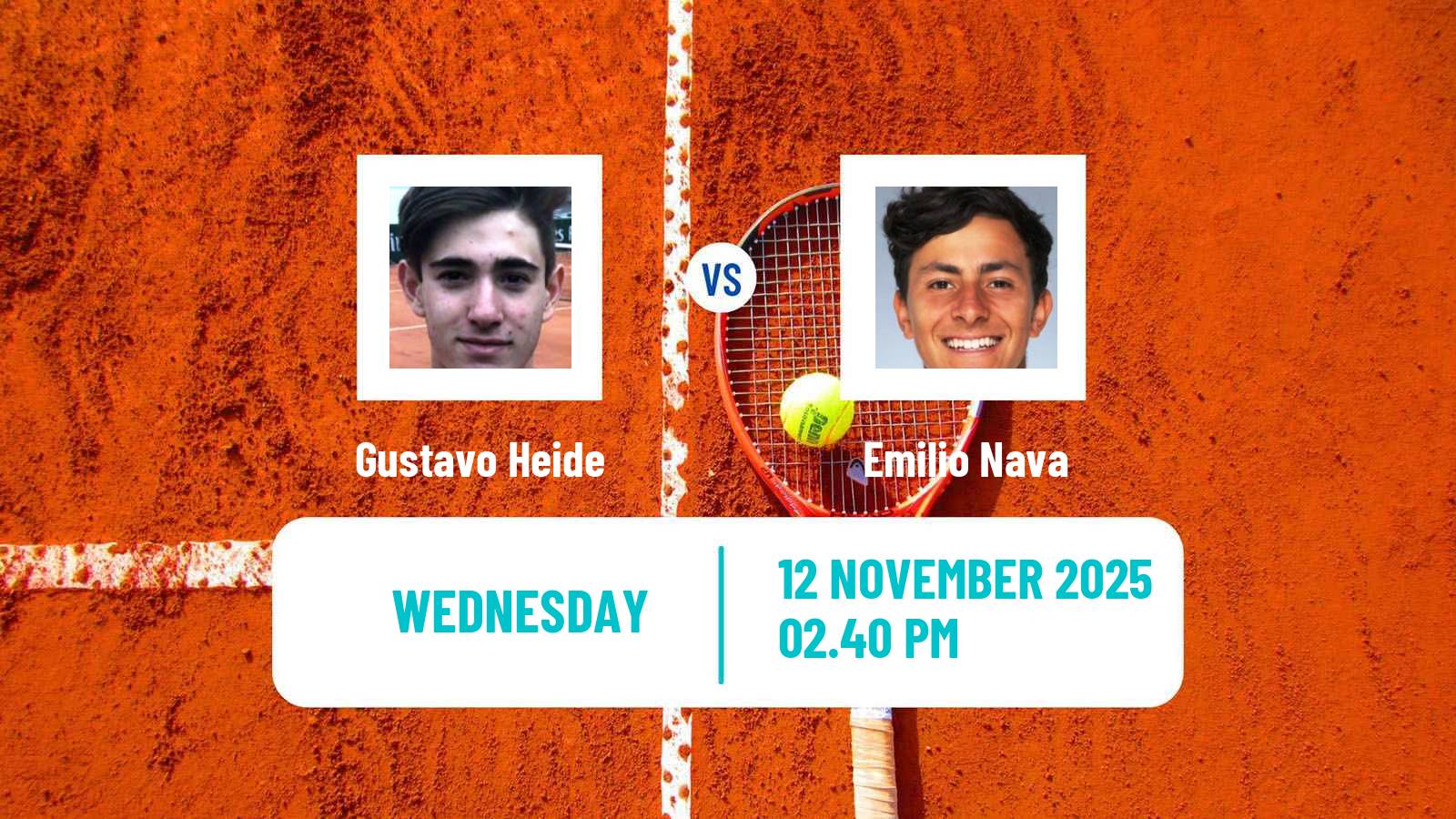 Tennis Montevideo Challenger Men Gustavo Heide - Emilio Nava