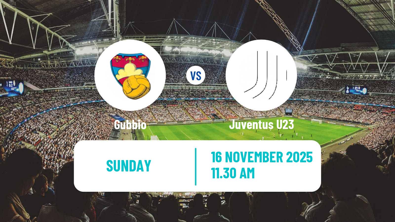 Football Italian Serie C Group B Gubbio - Juventus U23