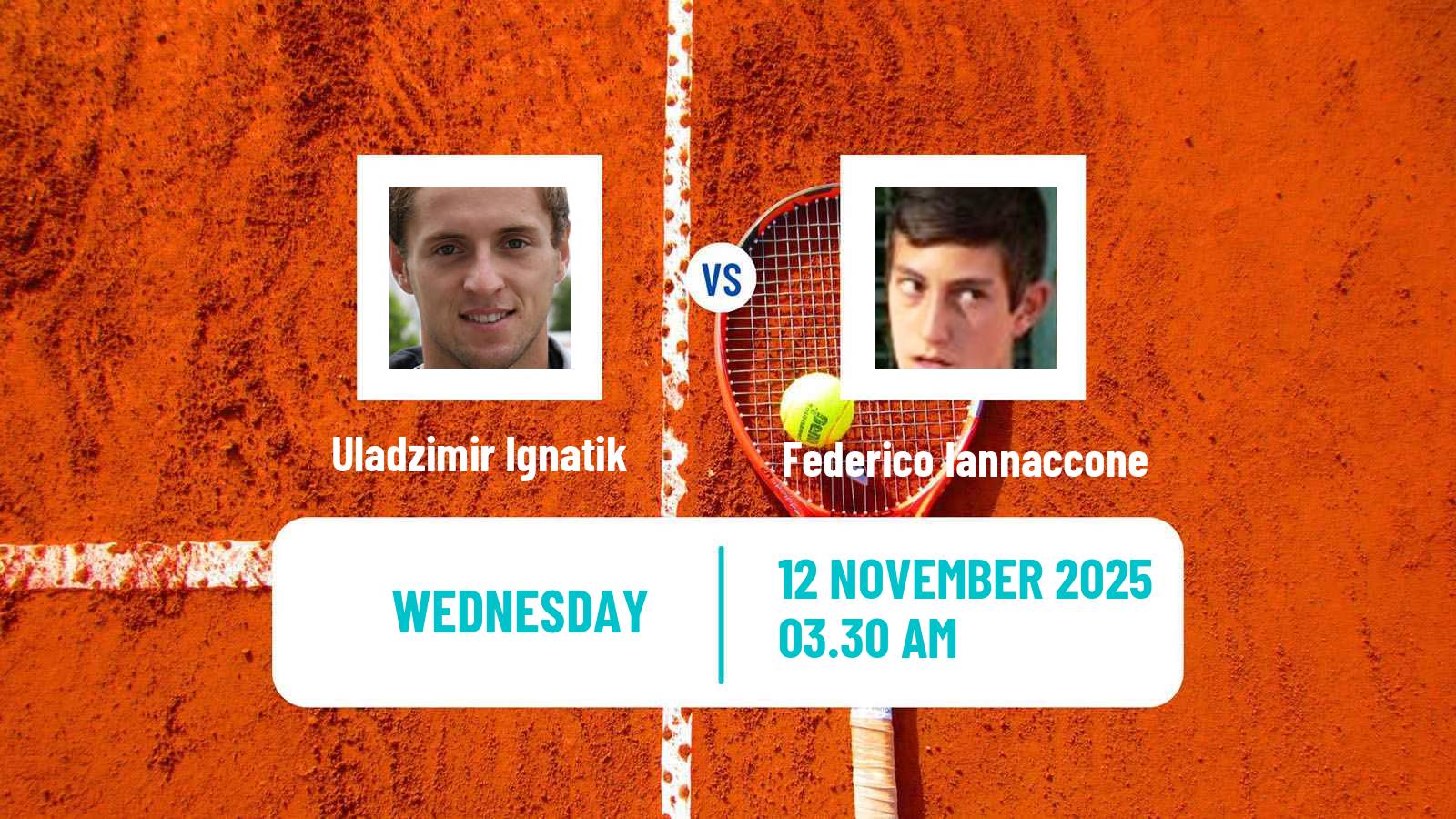 Tennis ITF M15 Heraklion 14 Men Uladzimir Ignatik - Federico Iannaccone