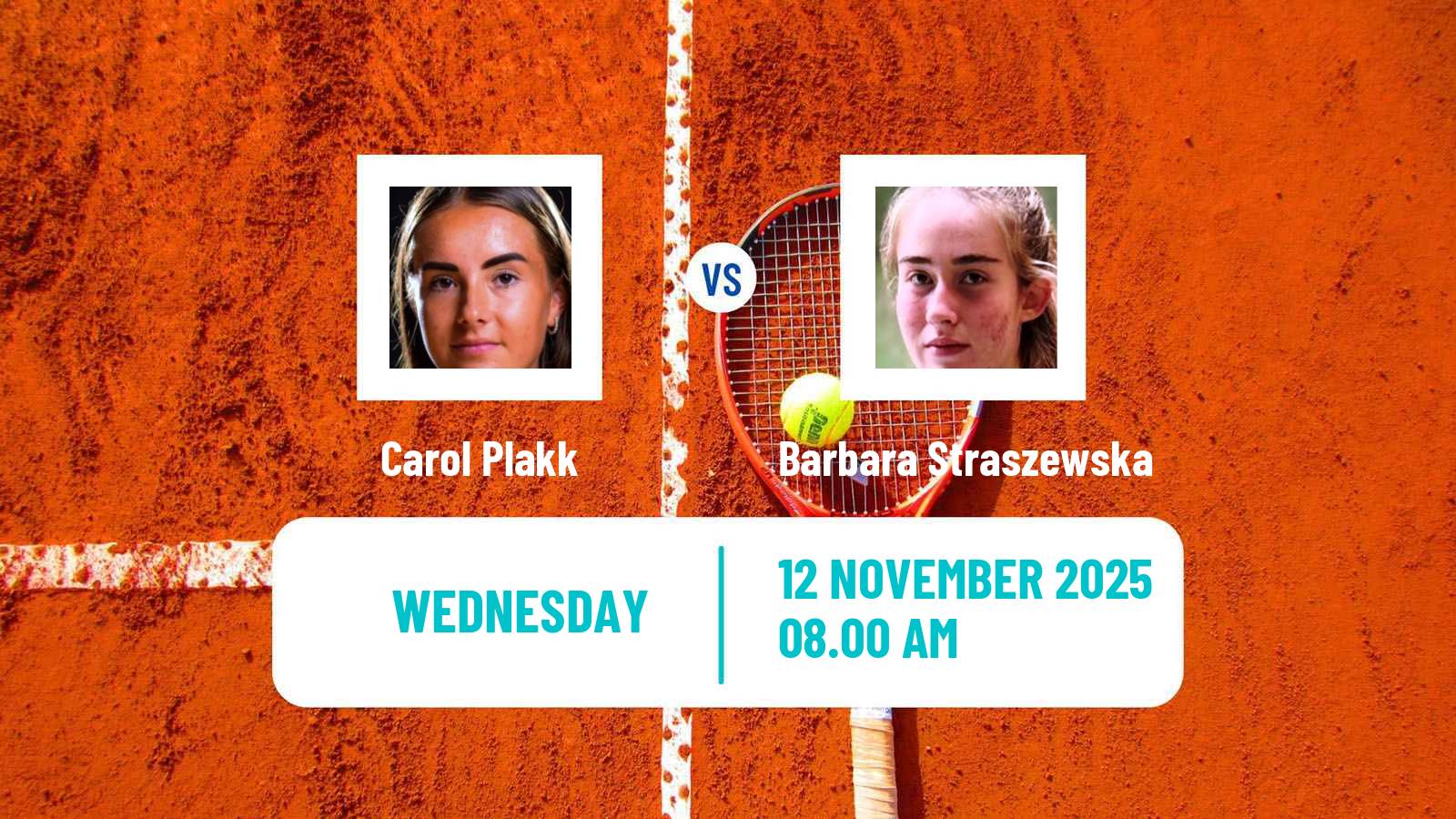 Tennis ITF W15 Monastir 39 Women Carol Plakk - Barbara Straszewska