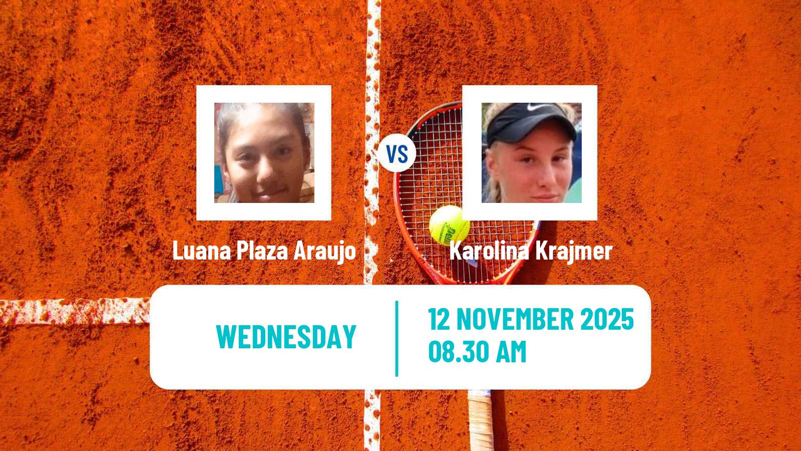 Tennis ITF W15 Criciuma Women Luana Plaza Araujo - Karolina Krajmer