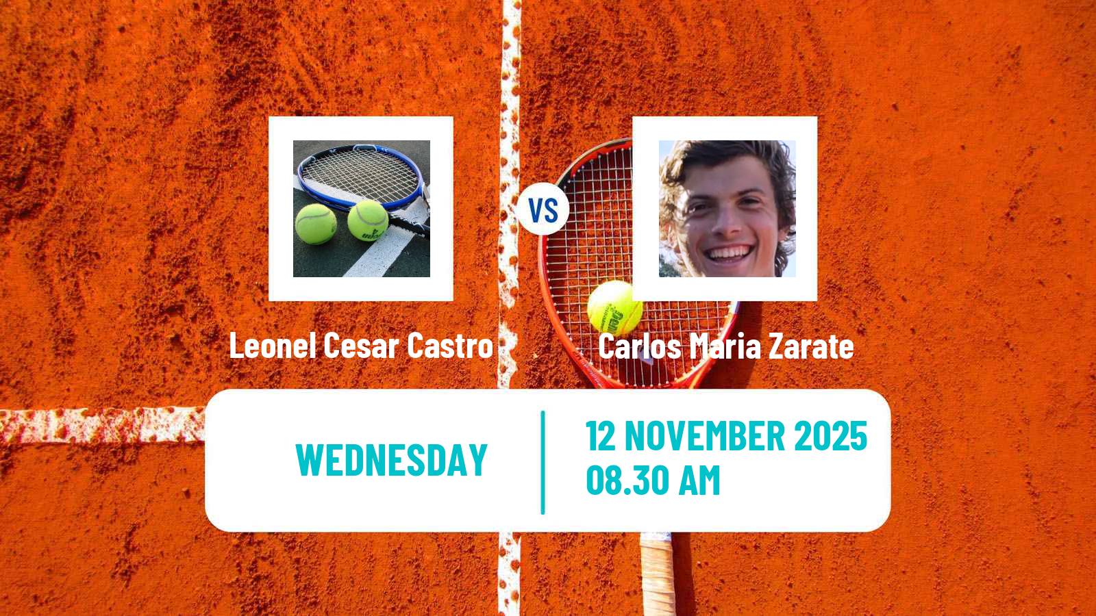 Tennis ITF M15 Azul Men Leonel Cesar Castro - Carlos Maria Zarate