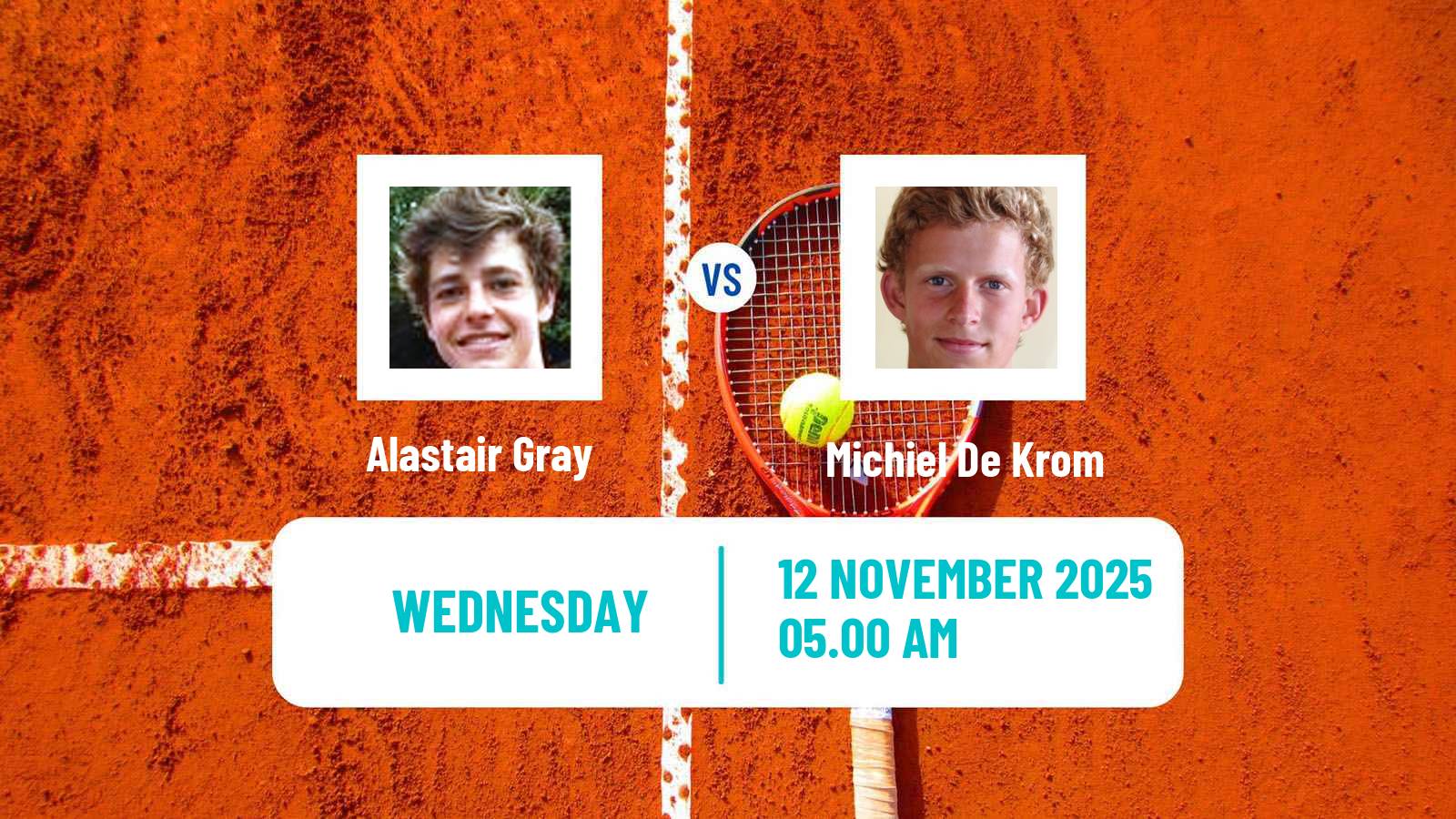 Tennis ITF M25 Vale Do Lobo 2 Men Alastair Gray - Michiel De Krom