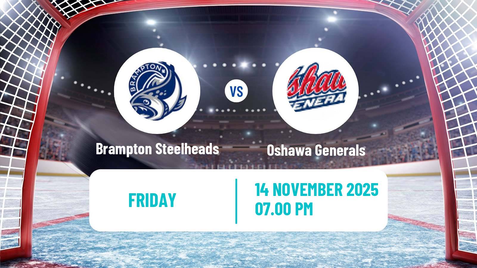Hockey OHL Brampton Steelheads - Oshawa Generals