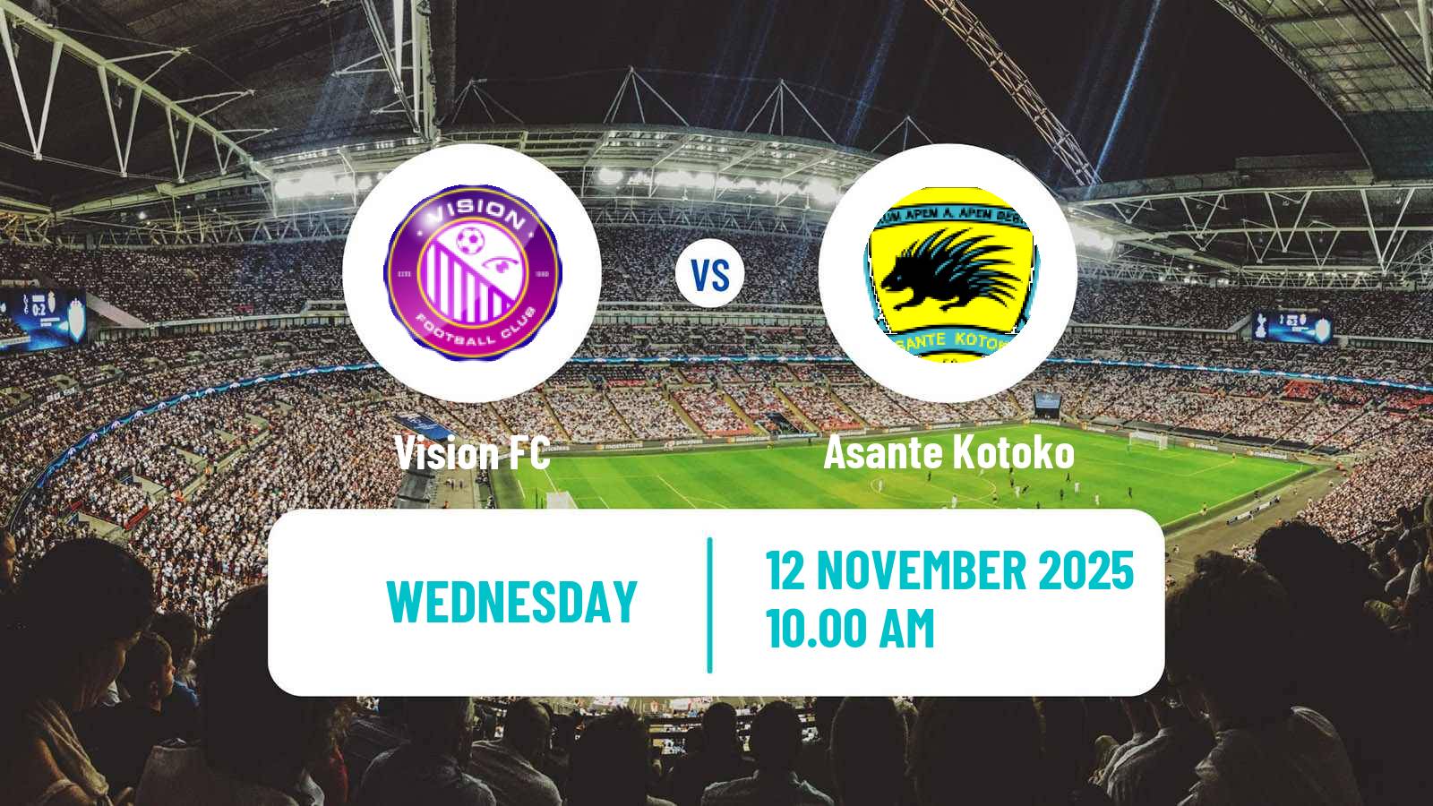 Football Ghanaian Premier League Vision - Asante Kotoko
