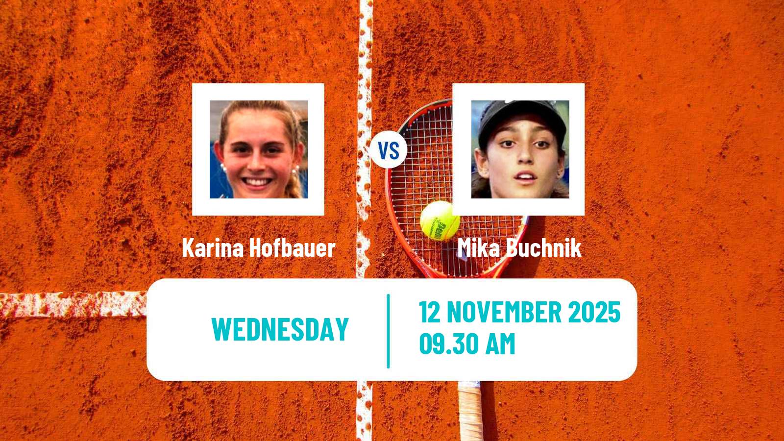 Tennis ITF W15 Clemson Sc Women Karina Hofbauer - Mika Buchnik