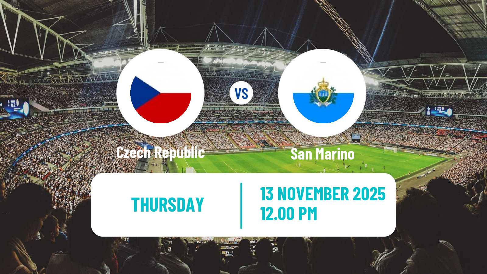 Football Friendly Czech Republic - San Marino