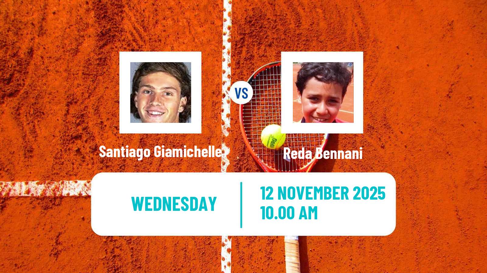 Tennis ITF M15 Orlando Fl 3 Men Santiago Giamichelle - Reda Bennani