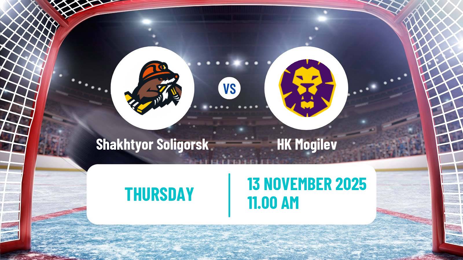 Hockey Belarusian Extraleague Shakhtyor Soligorsk - Mogilev