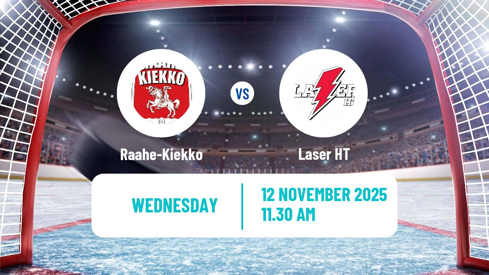 Hockey Finnish Suomi-sarja Raahe-Kiekko - Laser HT