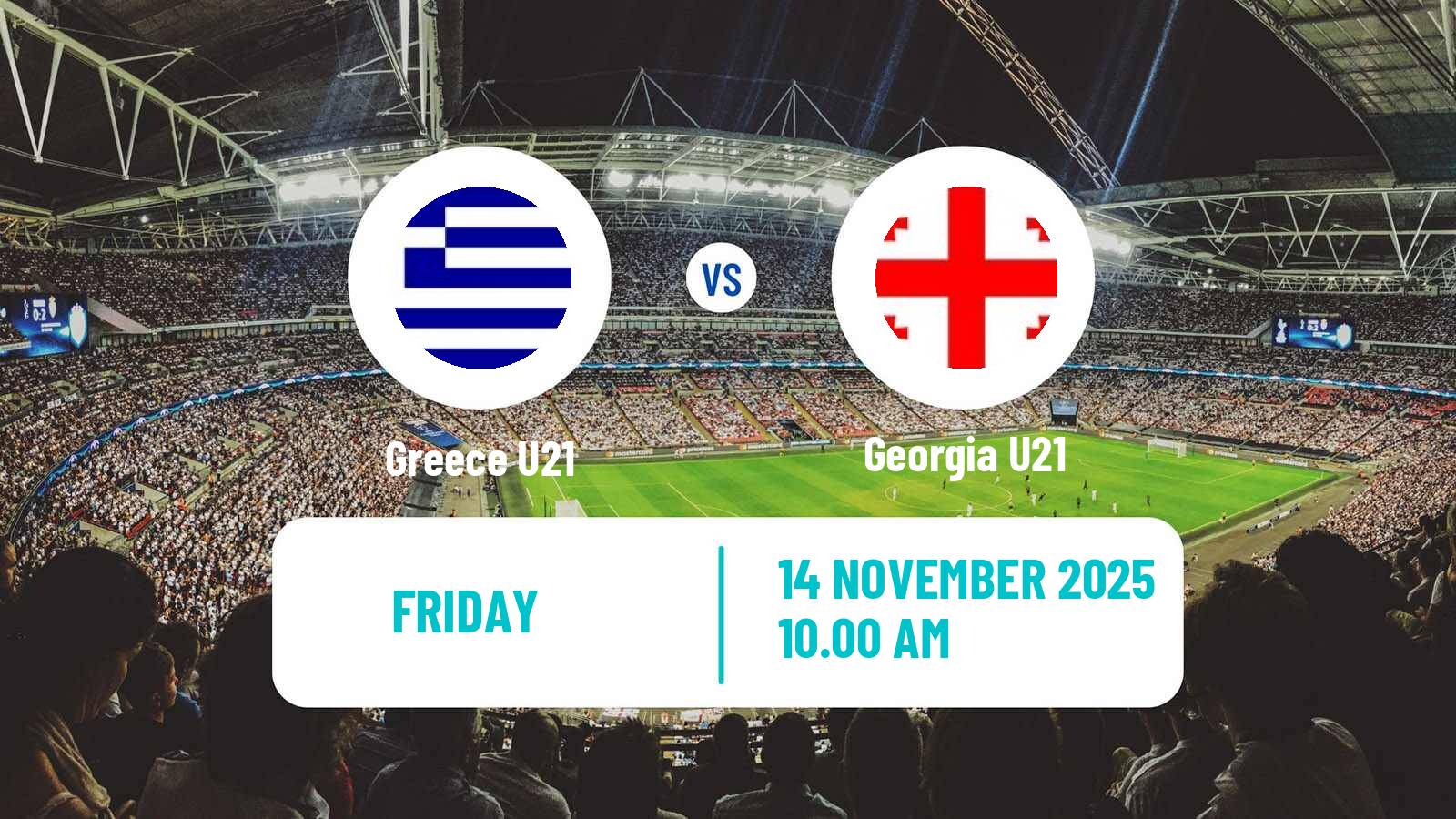 Football UEFA Euro U21 Greece U21 - Georgia U21