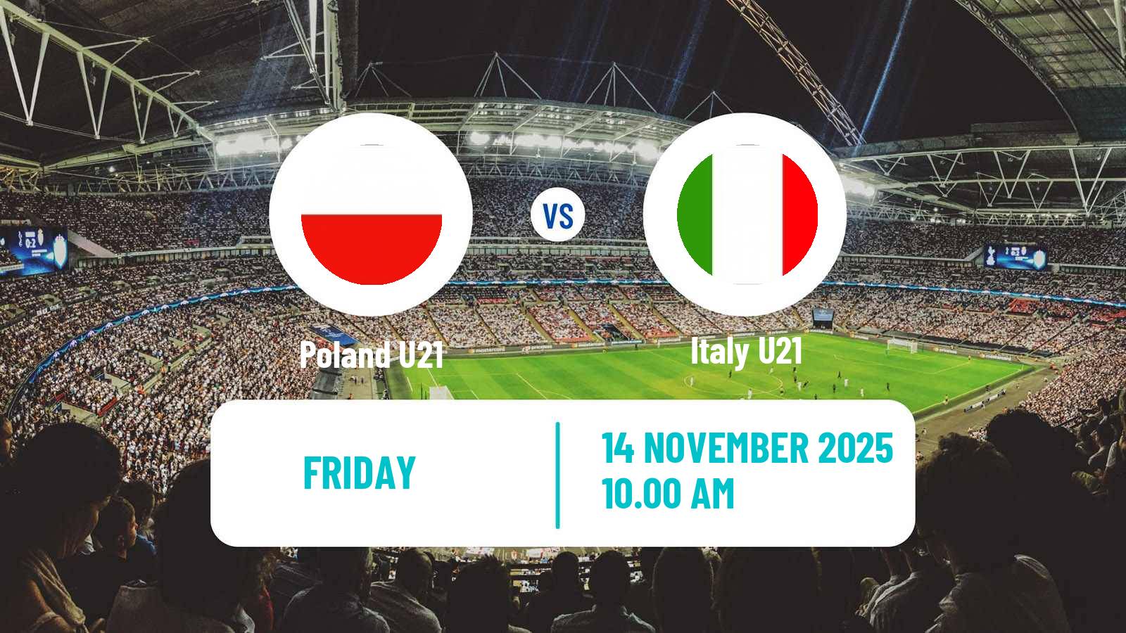 Football UEFA Euro U21 Poland U21 - Italy U21