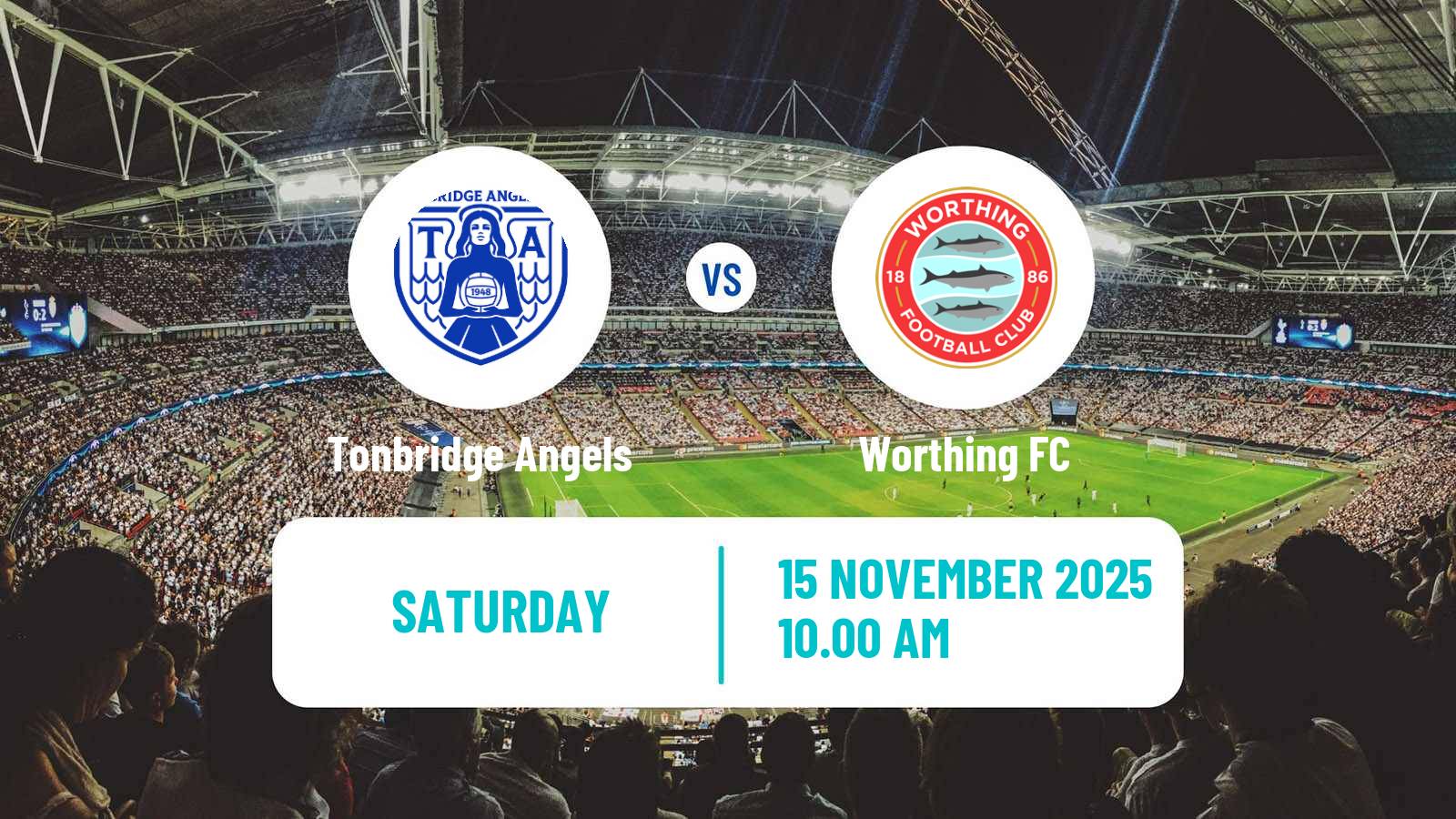 Football English FA Trophy Tonbridge Angels - Worthing