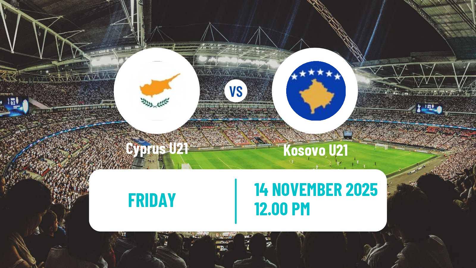Football UEFA Euro U21 Cyprus U21 - Kosovo U21