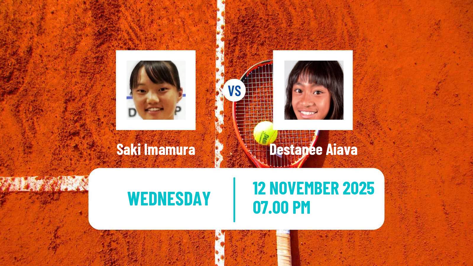 Tennis ITF W50 Brisbane Women Saki Imamura - Destanee Aiava