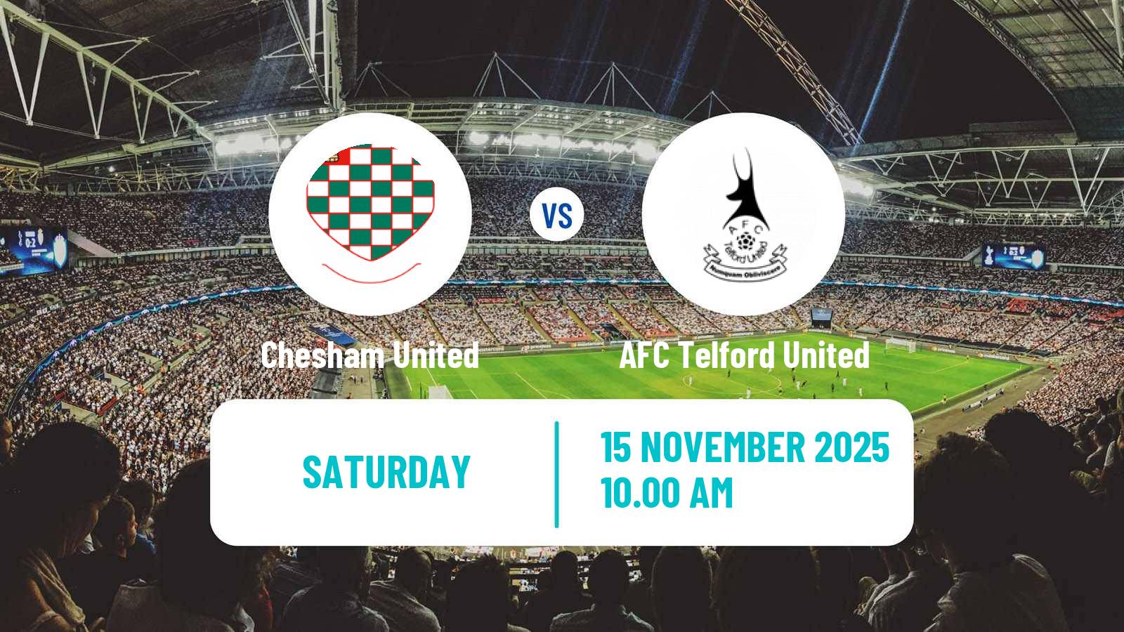 Football English FA Trophy Chesham United - AFC Telford United