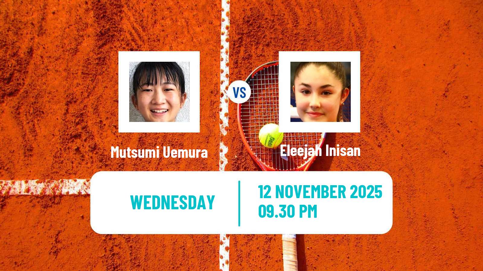 Tennis ITF W15 Phan Thiet Women Mutsumi Uemura - Eleejah Inisan