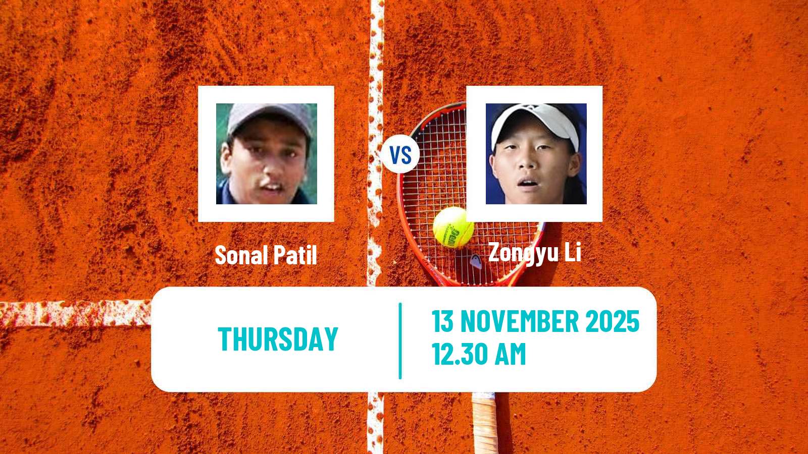Tennis ITF W15 Hua Hin Women Sonal Patil - Zongyu Li