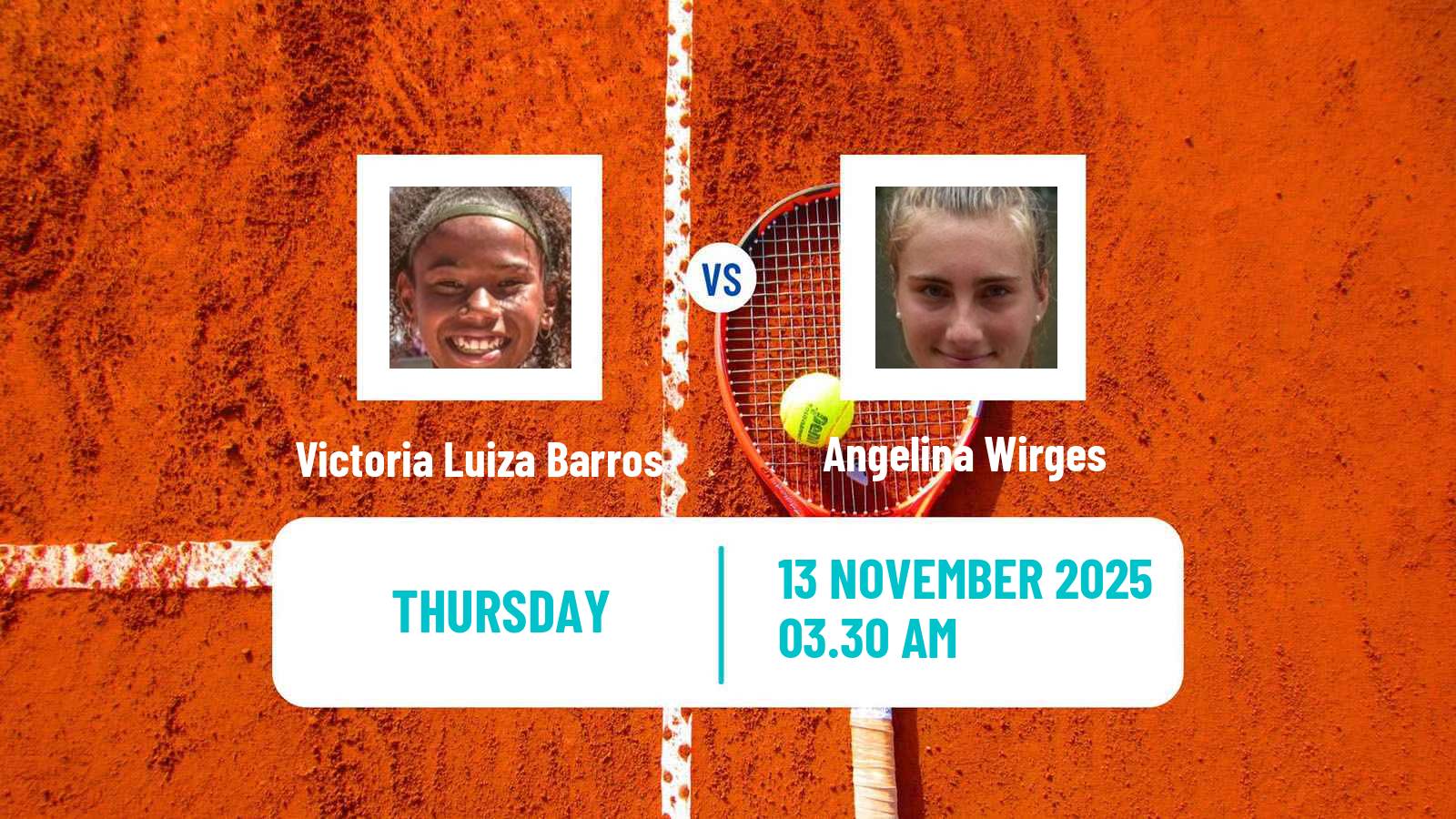 Tennis ITF W15 Antalya 14 Women Victoria Luiza Barros - Angelina Wirges