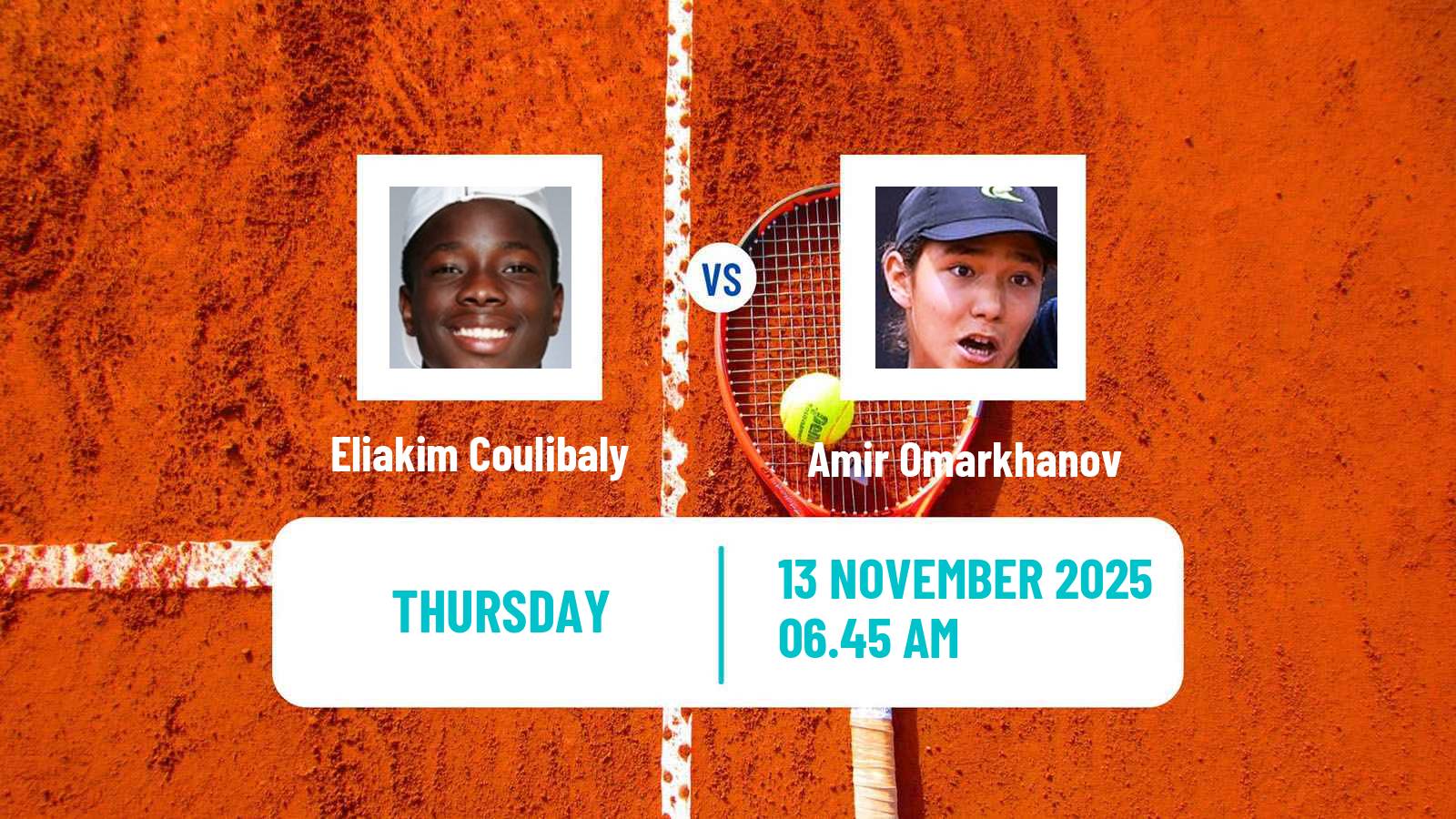 Tennis ITF M25 Monastir 10 Men Eliakim Coulibaly - Amir Omarkhanov