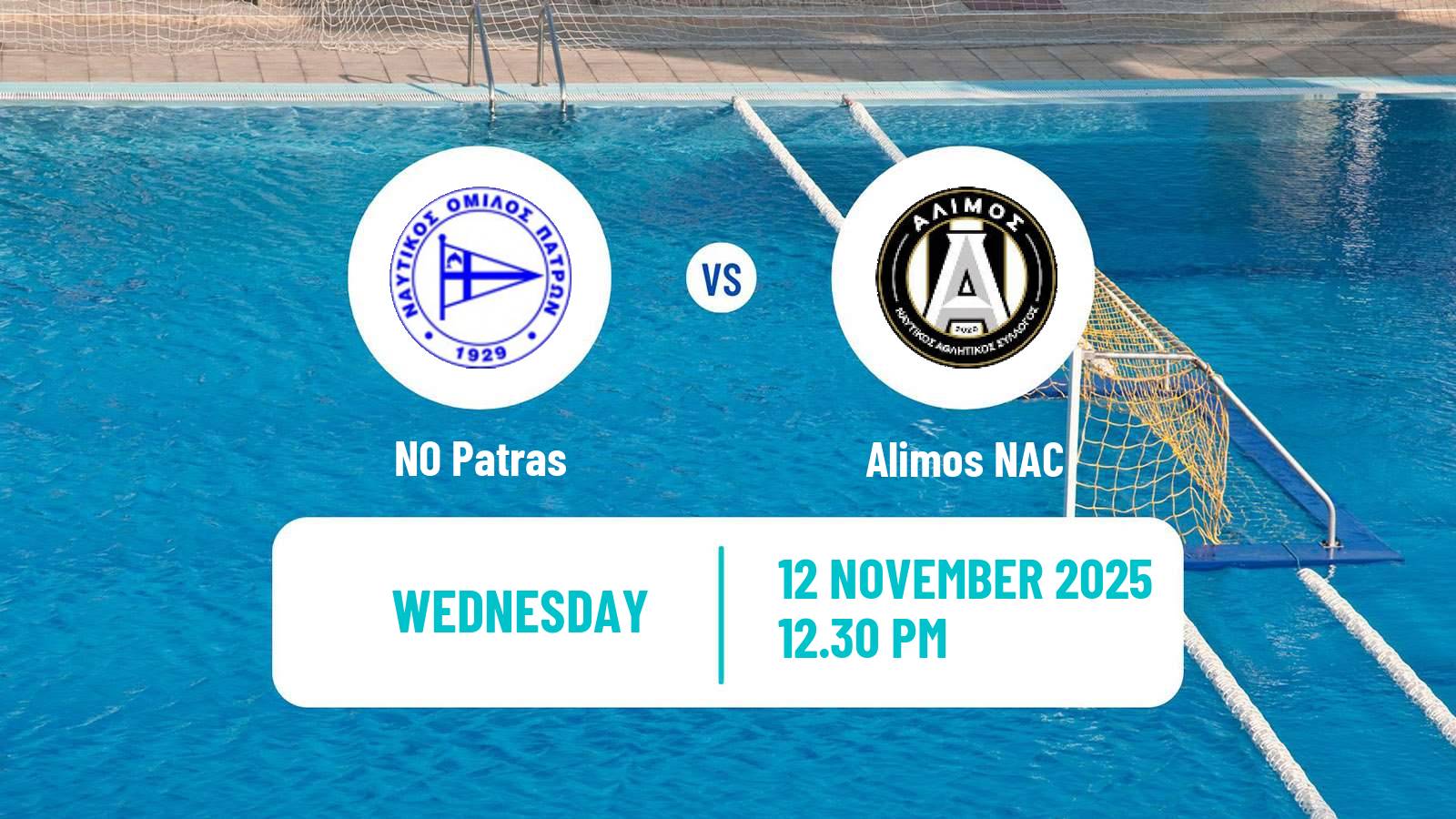 Water polo Greek A1 Water Polo Women NO Patras - Alimos