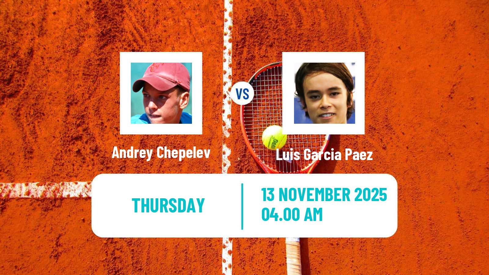 Tennis ITF M15 Antalya 14 Men Andrey Chepelev - Luis Garcia Paez