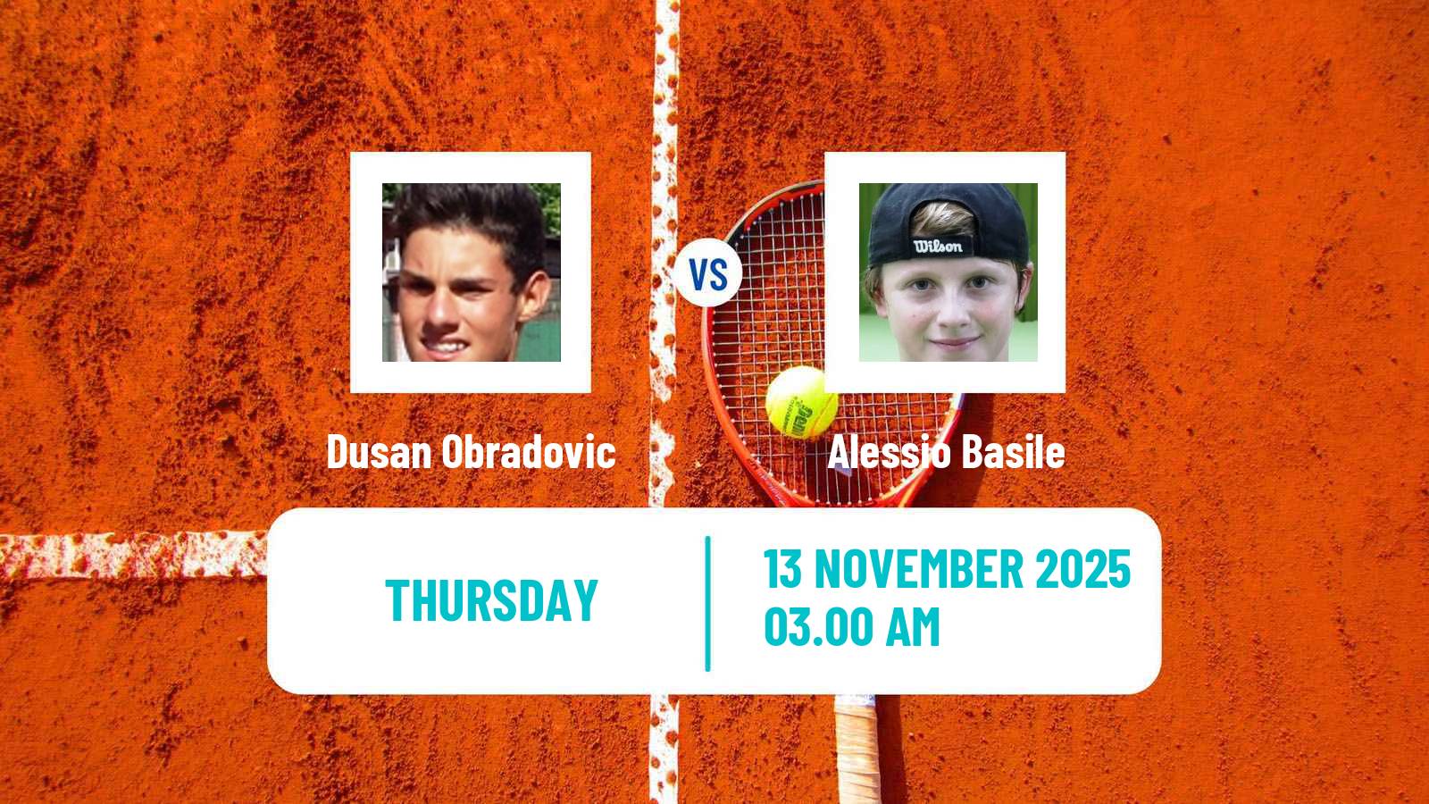 Tennis ITF M15 Antalya 14 Men Dusan Obradovic - Alessio Basile