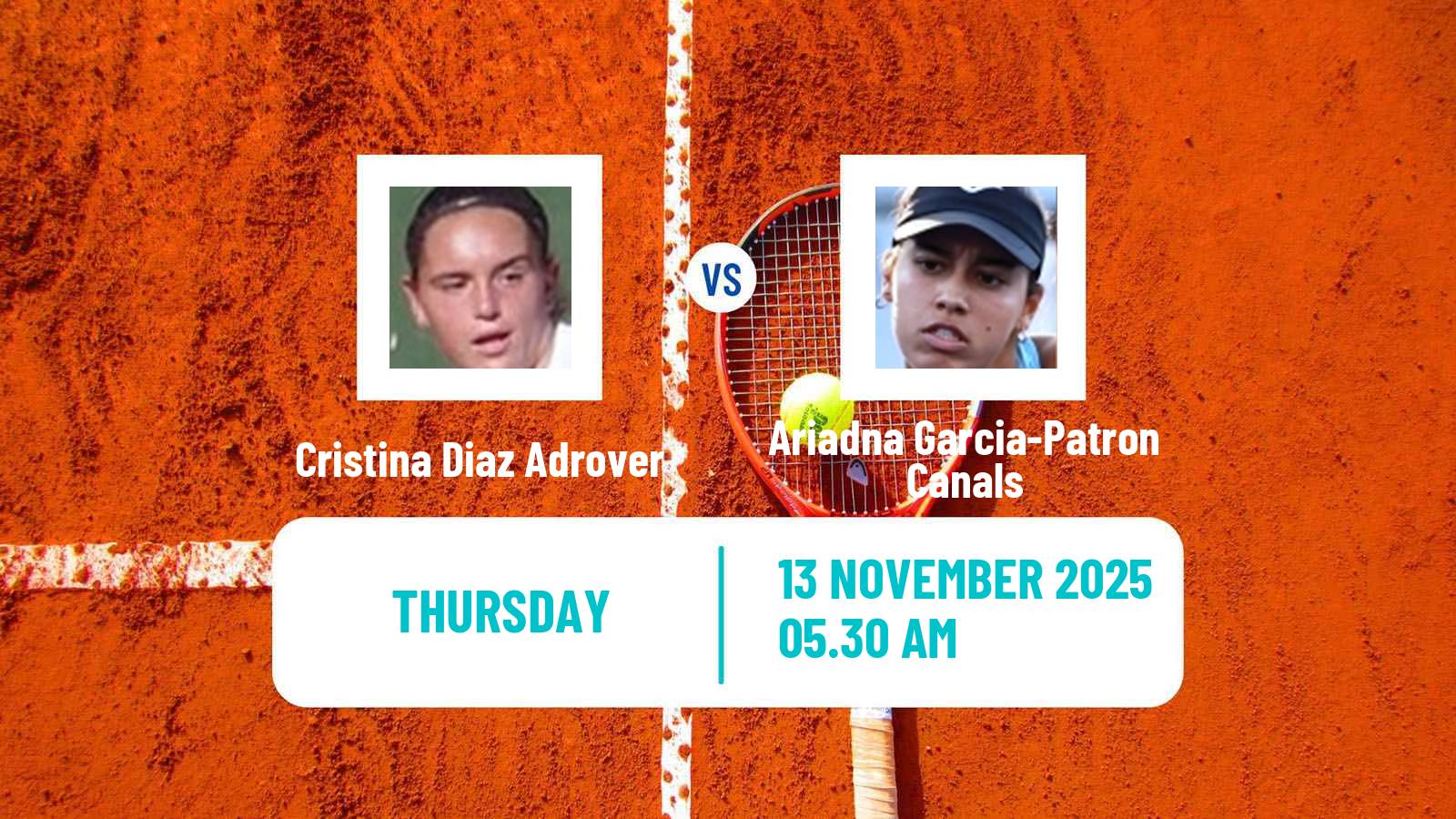Tennis ITF W15 Nules Women Cristina Diaz Adrover - Ariadna Garcia-Patron Canals